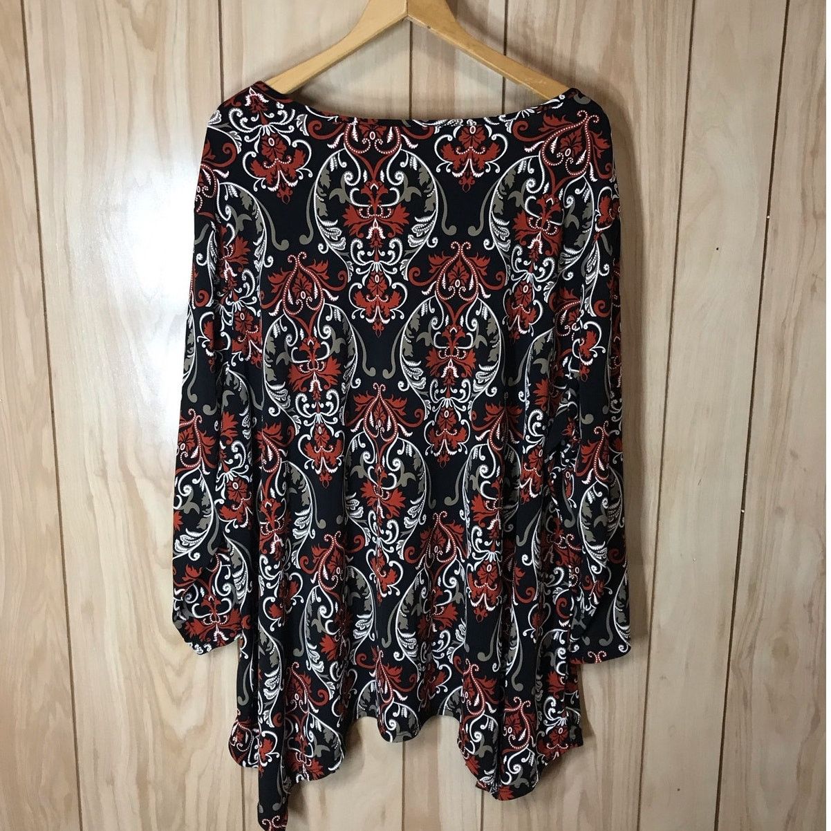 Other Cato Est. 1946 Round Neck Long Sleeve Blouse 2X Size XXL / US 16-18 / IT 52-54 - 2 Thumbnail