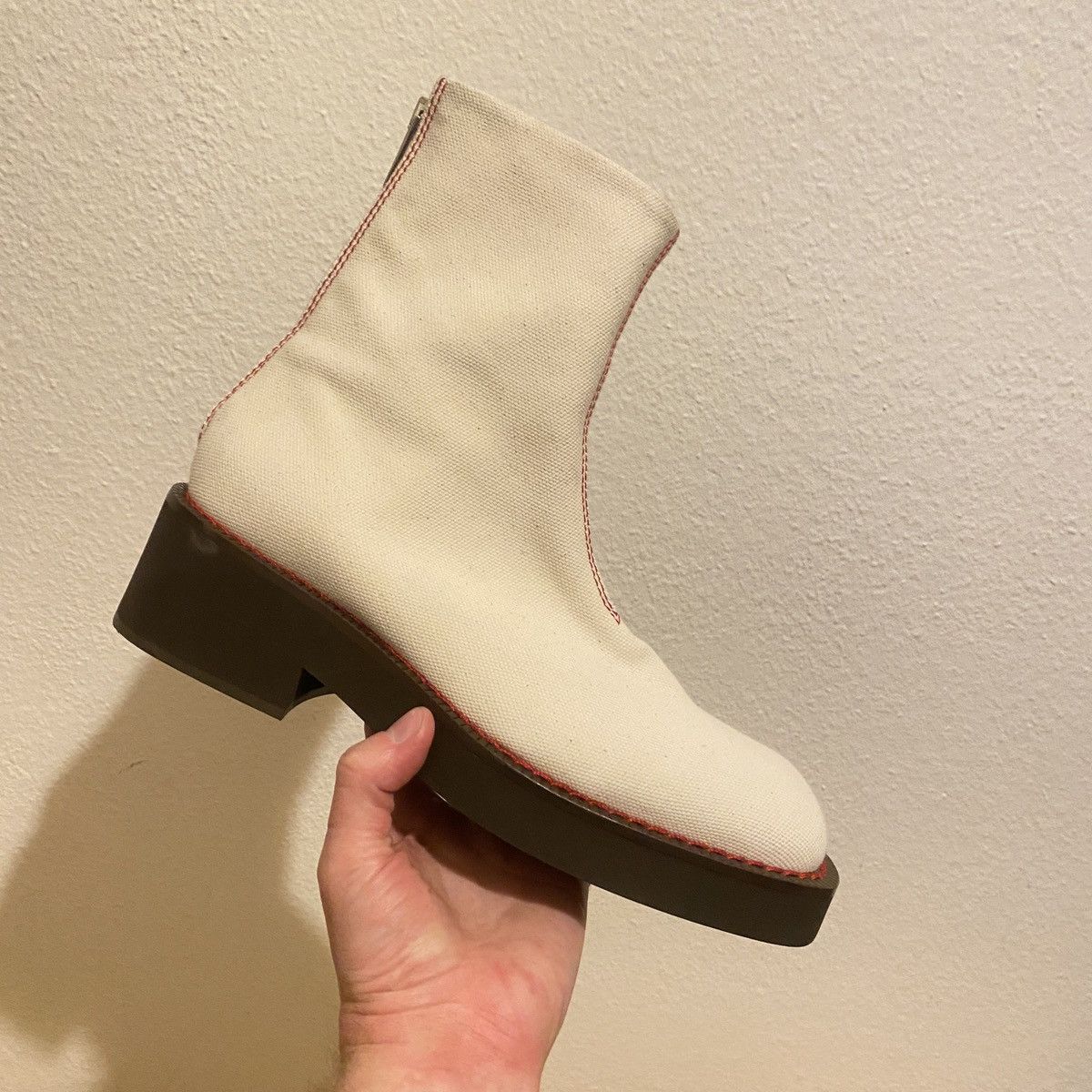 Maison Margiela Maison Margiela MM6 Canvas Boots Size US 9 / EU 42 - 1 Thumbnail