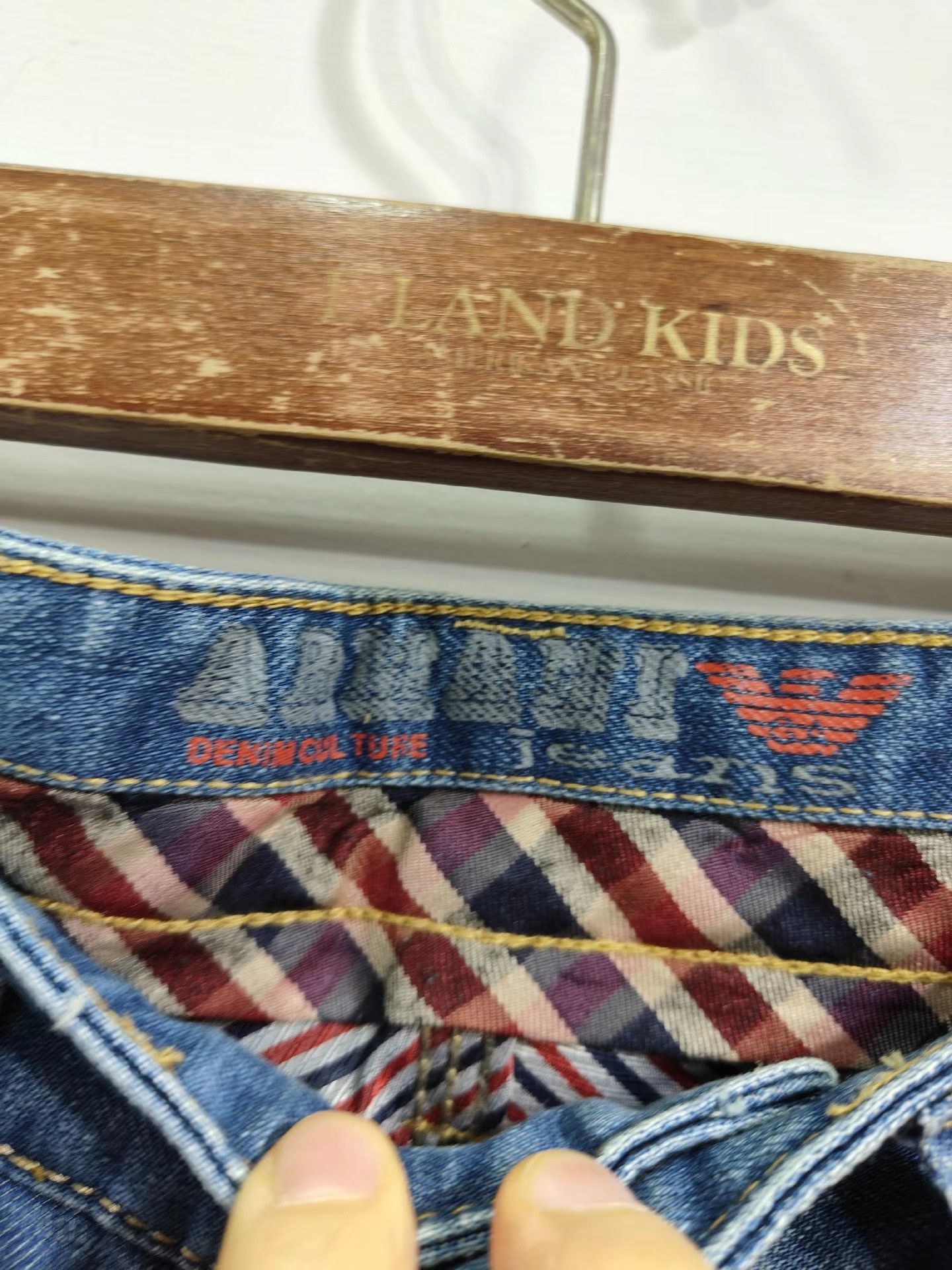 Armani ARMANI Men's Jeans K29 Size US 29 - 6 Thumbnail