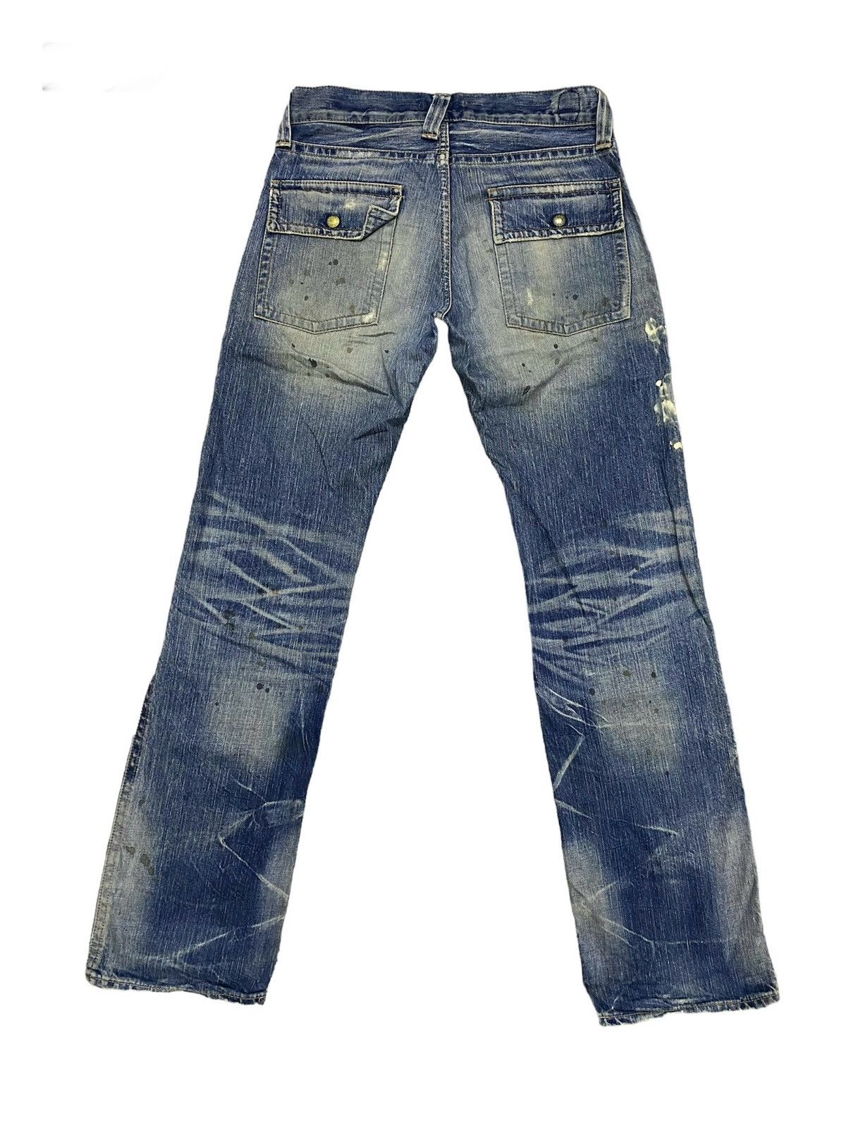 Blue Blue Japan BUSH PANTS DESIGN STRAIGHT TYPE DISTRESS STYLE BY BLUE WAY Size US 32 / EU 48 - 5 Thumbnail
