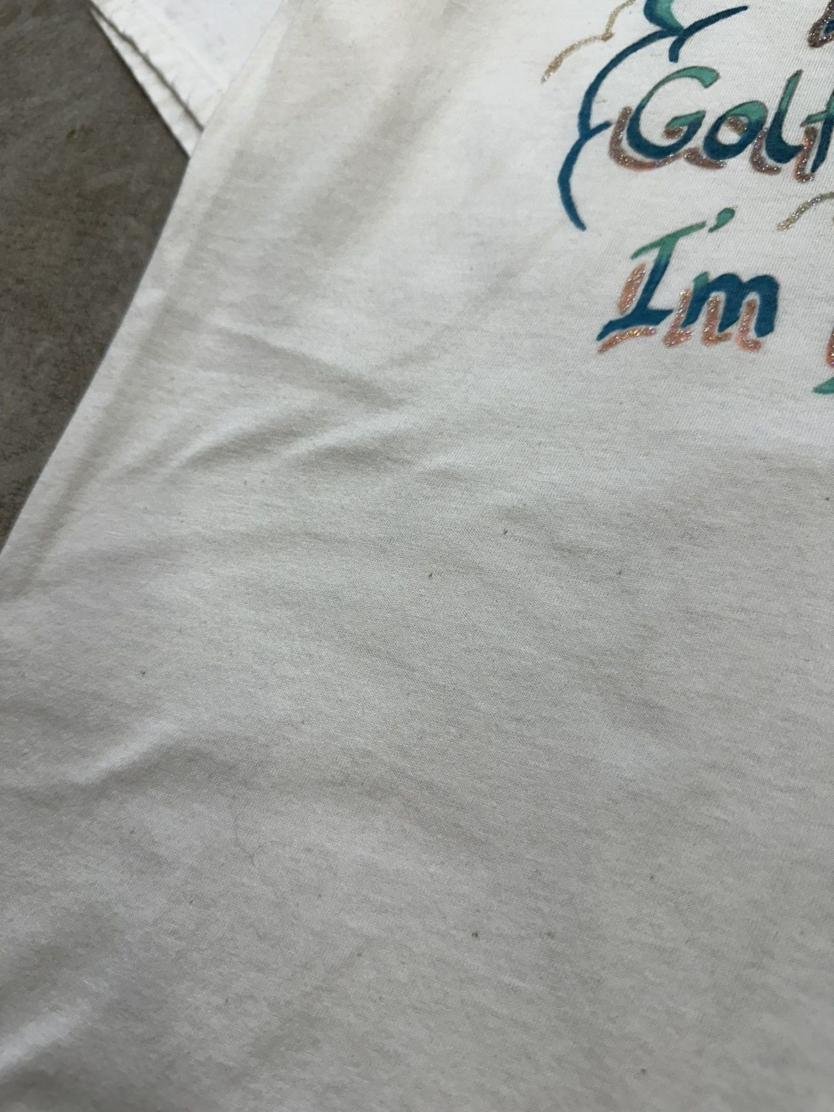 Vintage Vintage 90s If Theres No Golf In Heaven Im Not Going T-Shirt Size M / US 6-8 / IT 42-44 - 8 Thumbnail