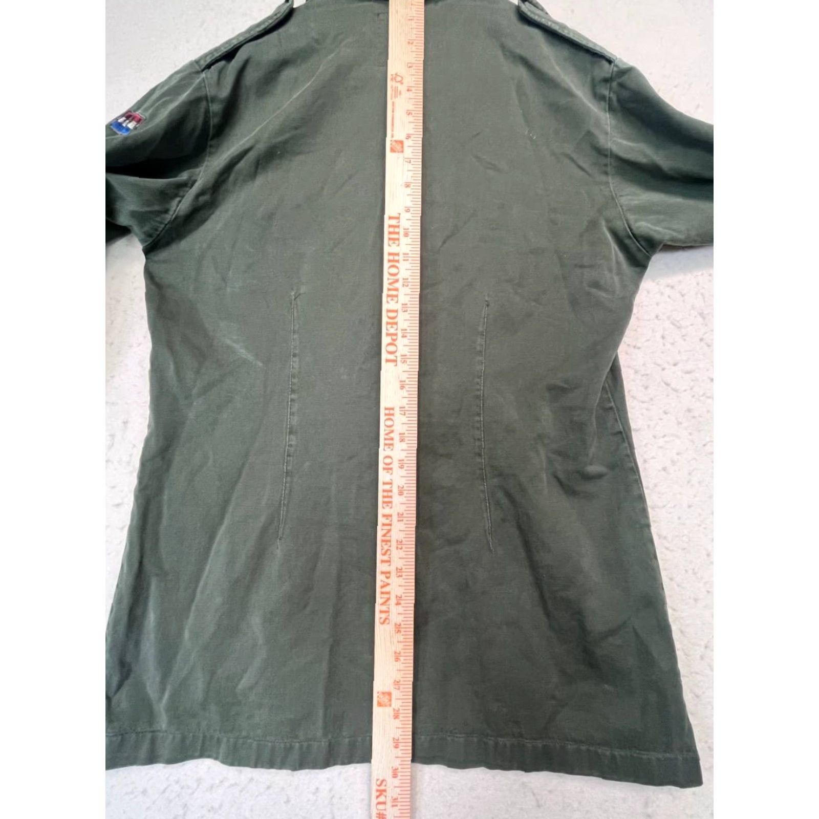 Vintage VINTAGE KL seyntek Dutch Military Jacket M Regular Green Camouflage Cotton Men Size Medium Distressed See All Pics Pattern Button Snap Size US M / EU 48-50 / 2 - 3 Thumbnail