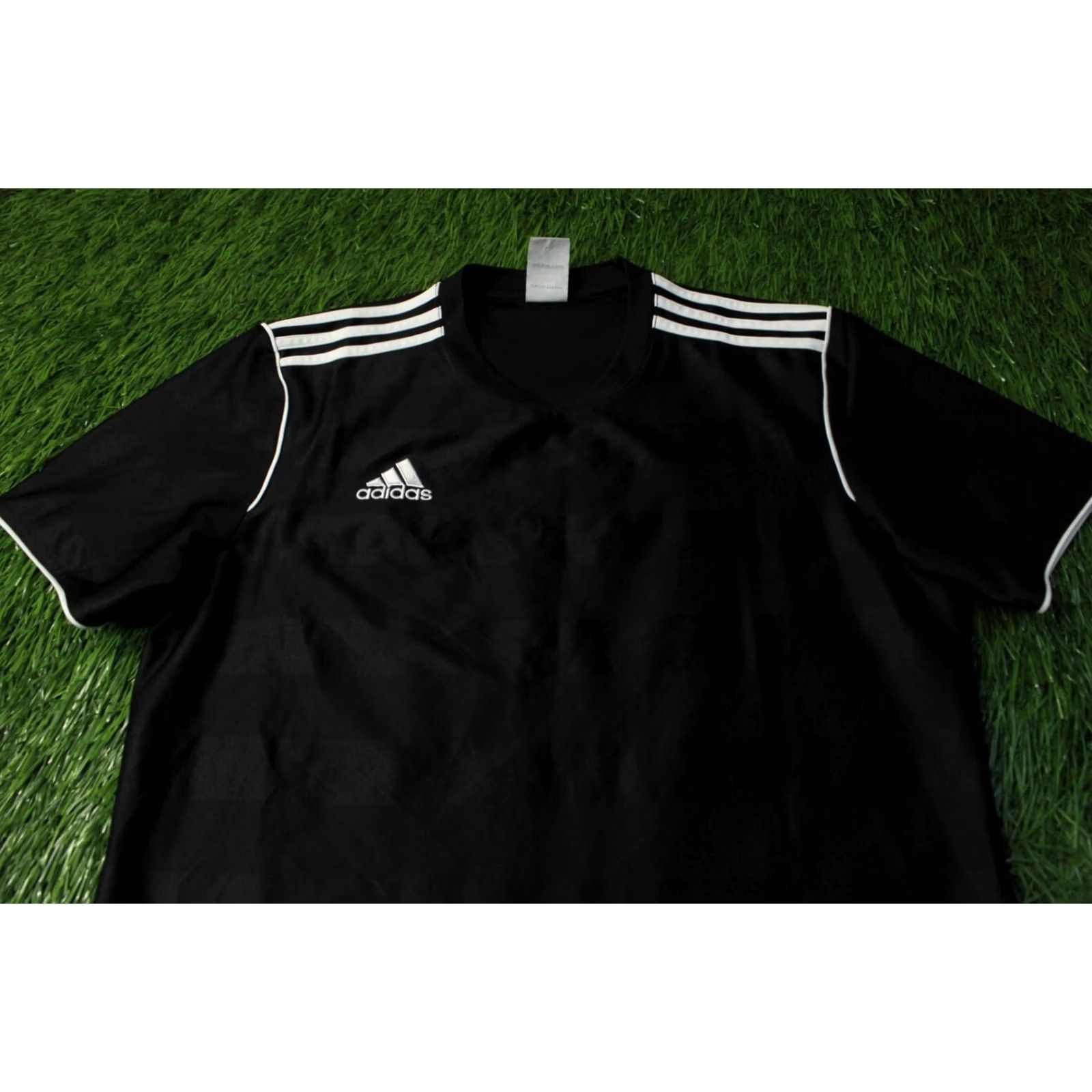 Adidas ADIDAS Performance T-Shirt Football Jersey M Black and White Mens 2011 Tabela Football Sleeve Short Vintage No Size US M / EU 48-50 / 2 - 2 Thumbnail