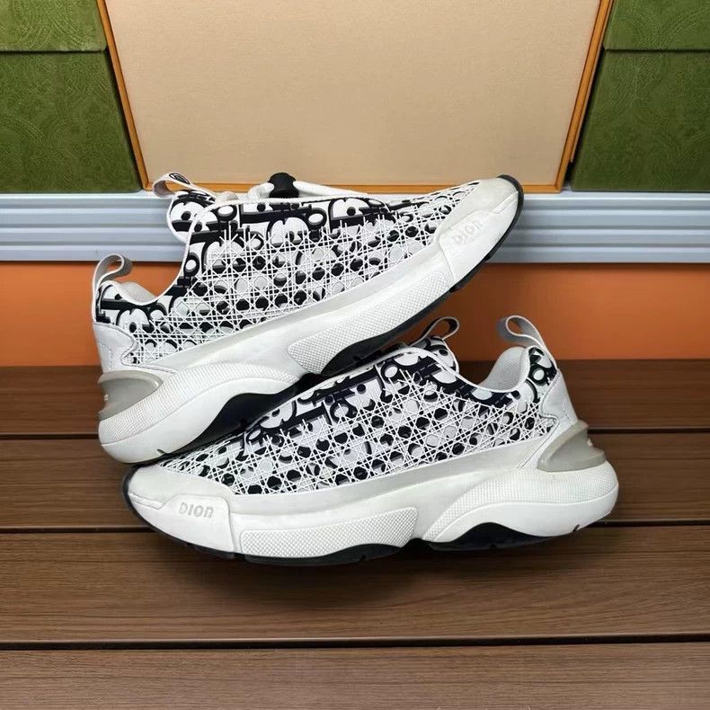 Other Dior Dior B24 Casual Shoes White and Black-2507 Size US 7.5 / EU 40-41 - 7 Thumbnail