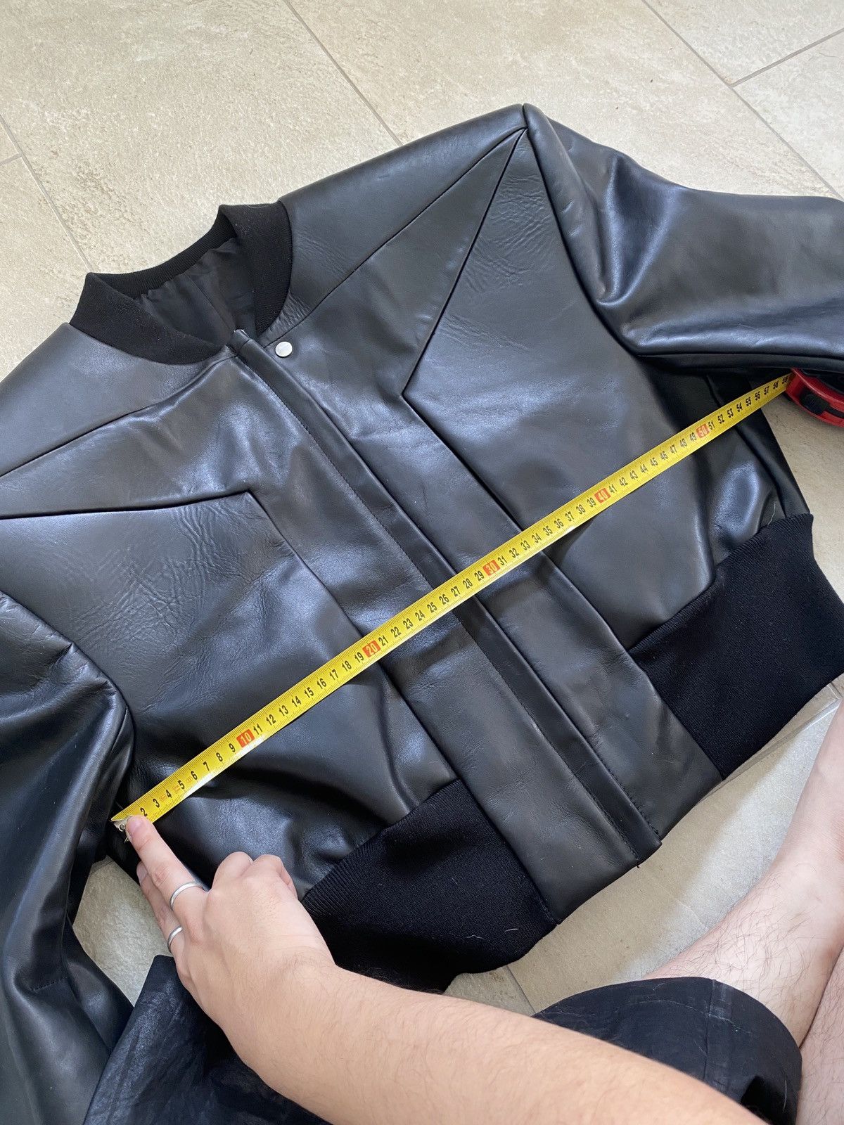 Rick Owens Rick Owens Edfu Flight Tatlin leather jacket Size US XL / EU 56 / 4 - 6 Thumbnail