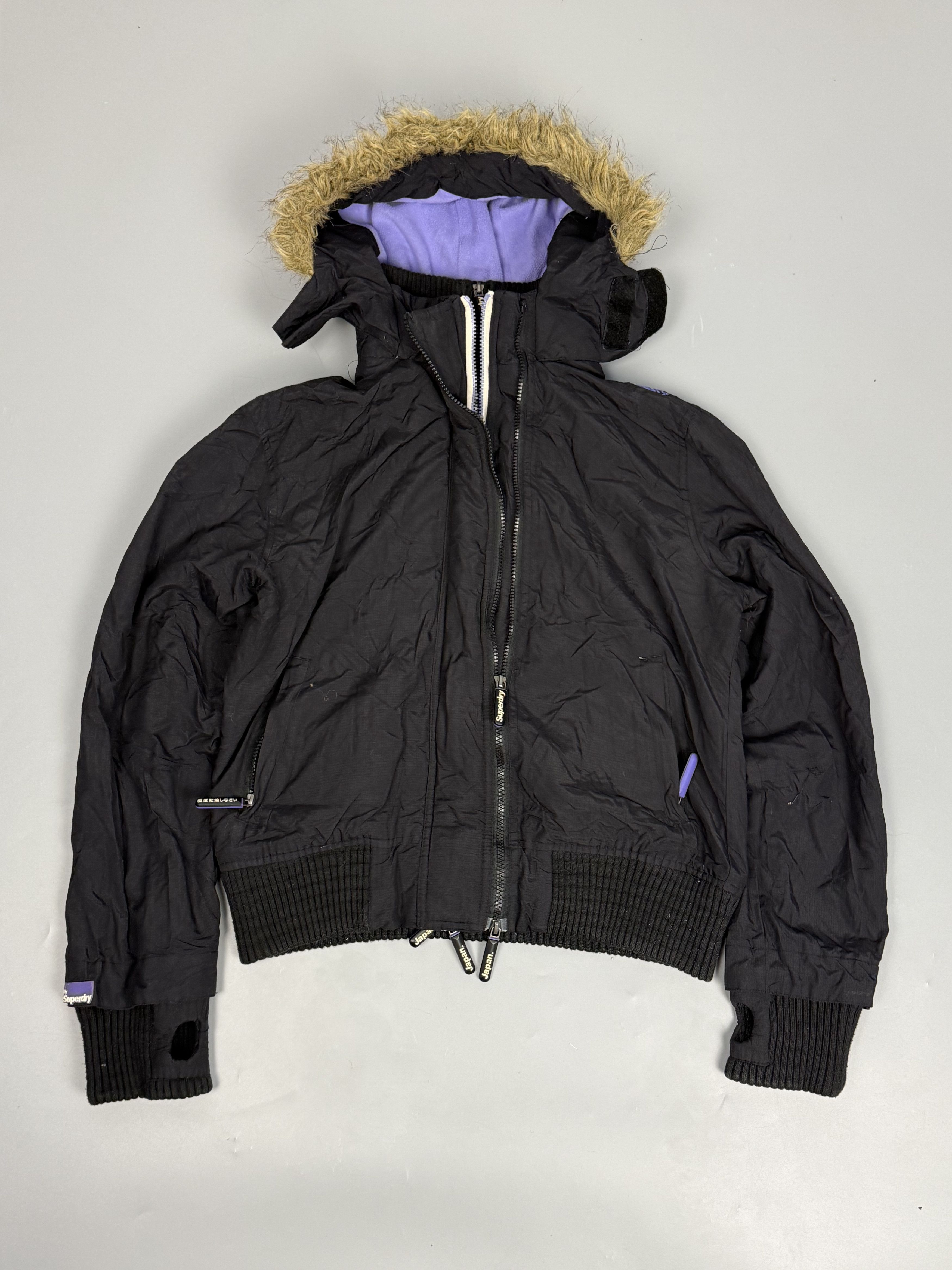 Superdry Superdry the windbomber fur hood jacket Size XL / US 12-14 / IT 48-50 - 1 Thumbnail