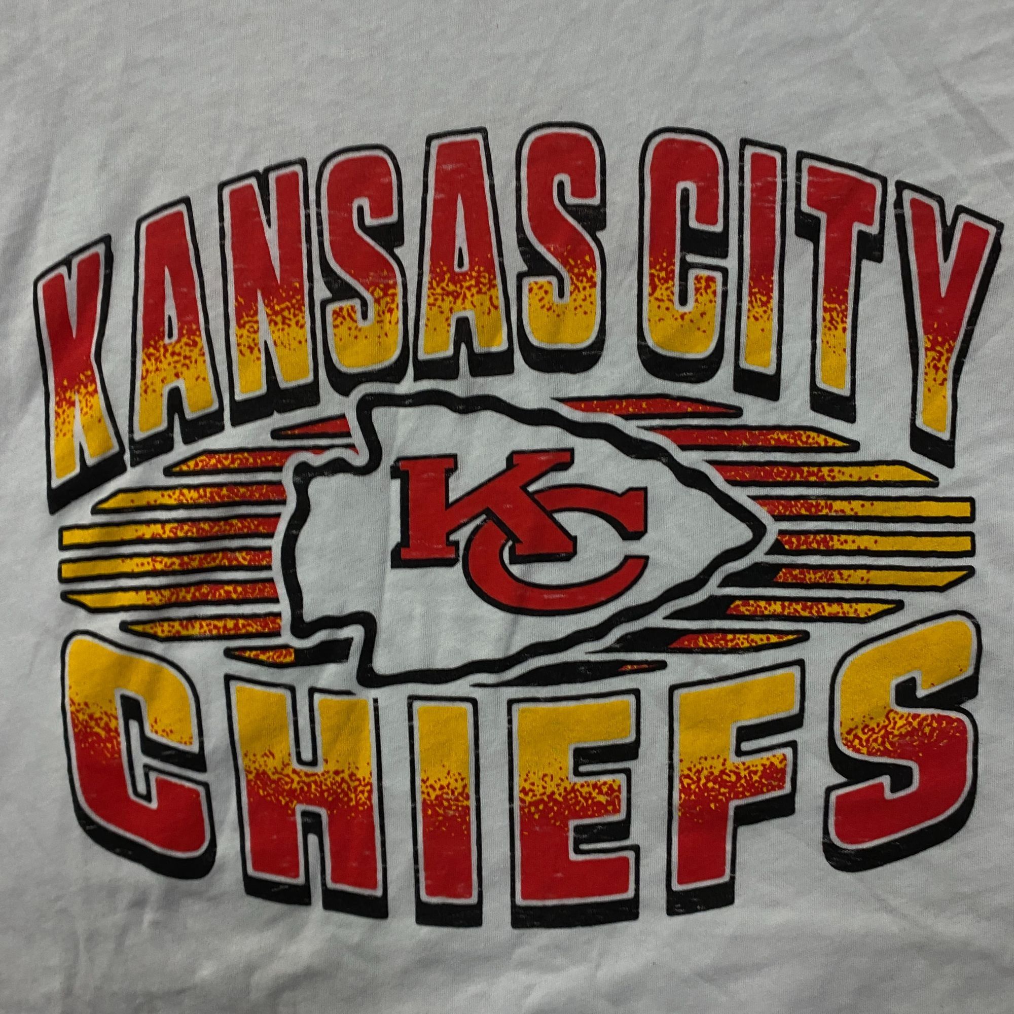 Junk Food Junk Food NFL Kansas City Chiefs Sleeveless Cropped T-Shirt Size M / US 6-8 / IT 42-44 - 2 Thumbnail
