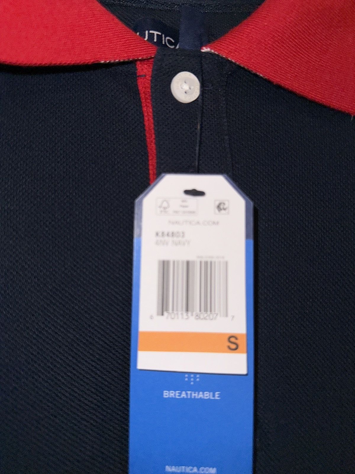 Nautica Nautica navy blue and red polo Size US S / EU 44-46 / 1 - 4 Thumbnail