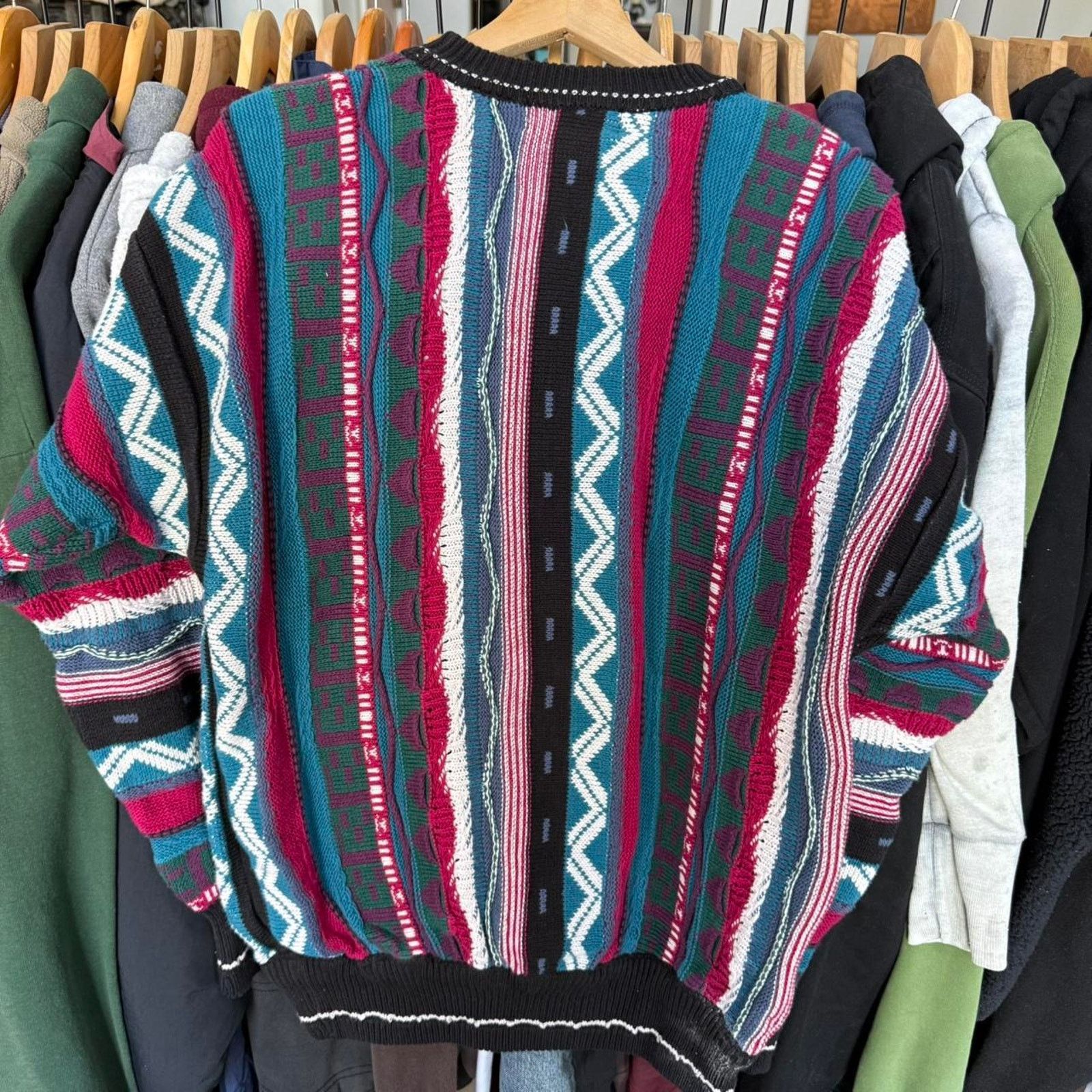 Cotton Traders Vintage 90s Cotton Traders Coogi Style Sweater RARE Size US M / EU 48-50 / 2 - 6 Thumbnail
