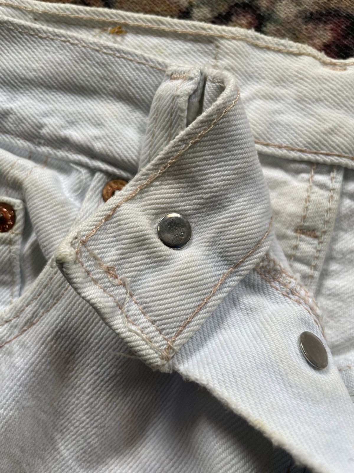Levi's × Levi's Vintage Clothing × Vintage Vintage Levis 501 100% Cotton Button 520 Size US 30 / EU 46 - 19 Thumbnail
