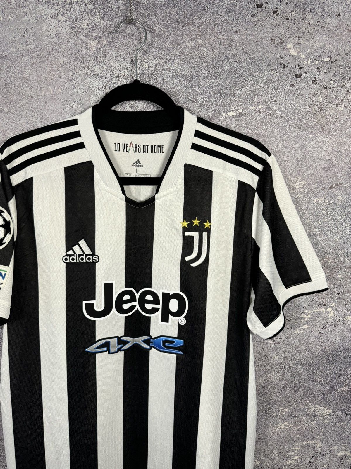 Adidas × Vintage CHIELLINI Juventus 2021/22 Adidas LC Soccer Jersey Blokcore Size US L / EU 52-54 / 3 - 3 Thumbnail