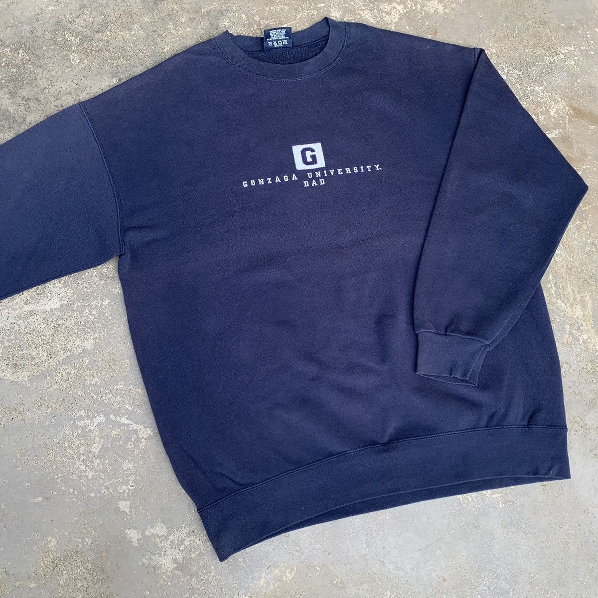 Jansport × Vintage Vintage 90s Jansport Gonzaga University DAD Crewneck Size US XL / EU 56 / 4 - 1 Thumbnail