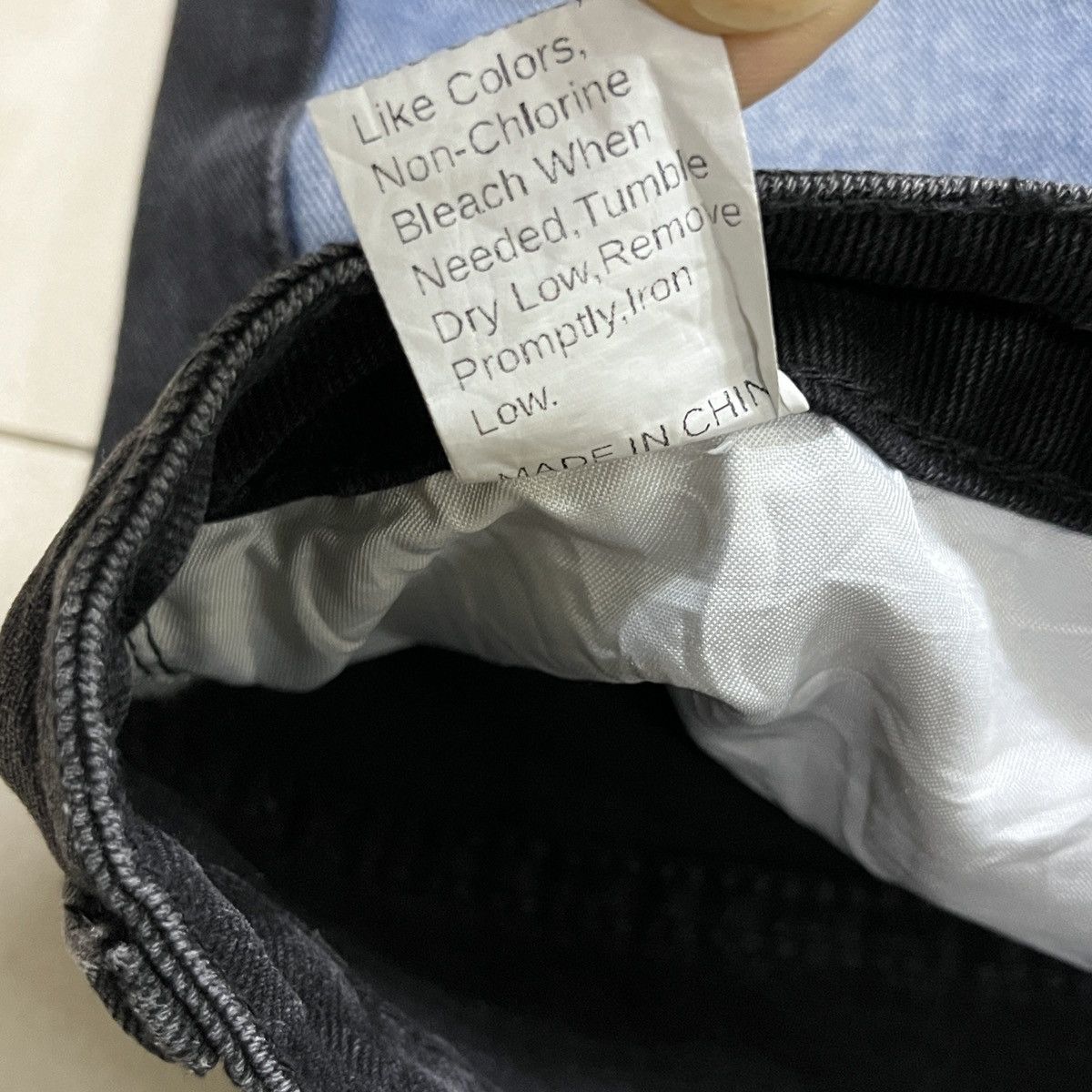 20471120 2 Tone Denim Jeans Size US 30 / EU 46 - 9 Thumbnail