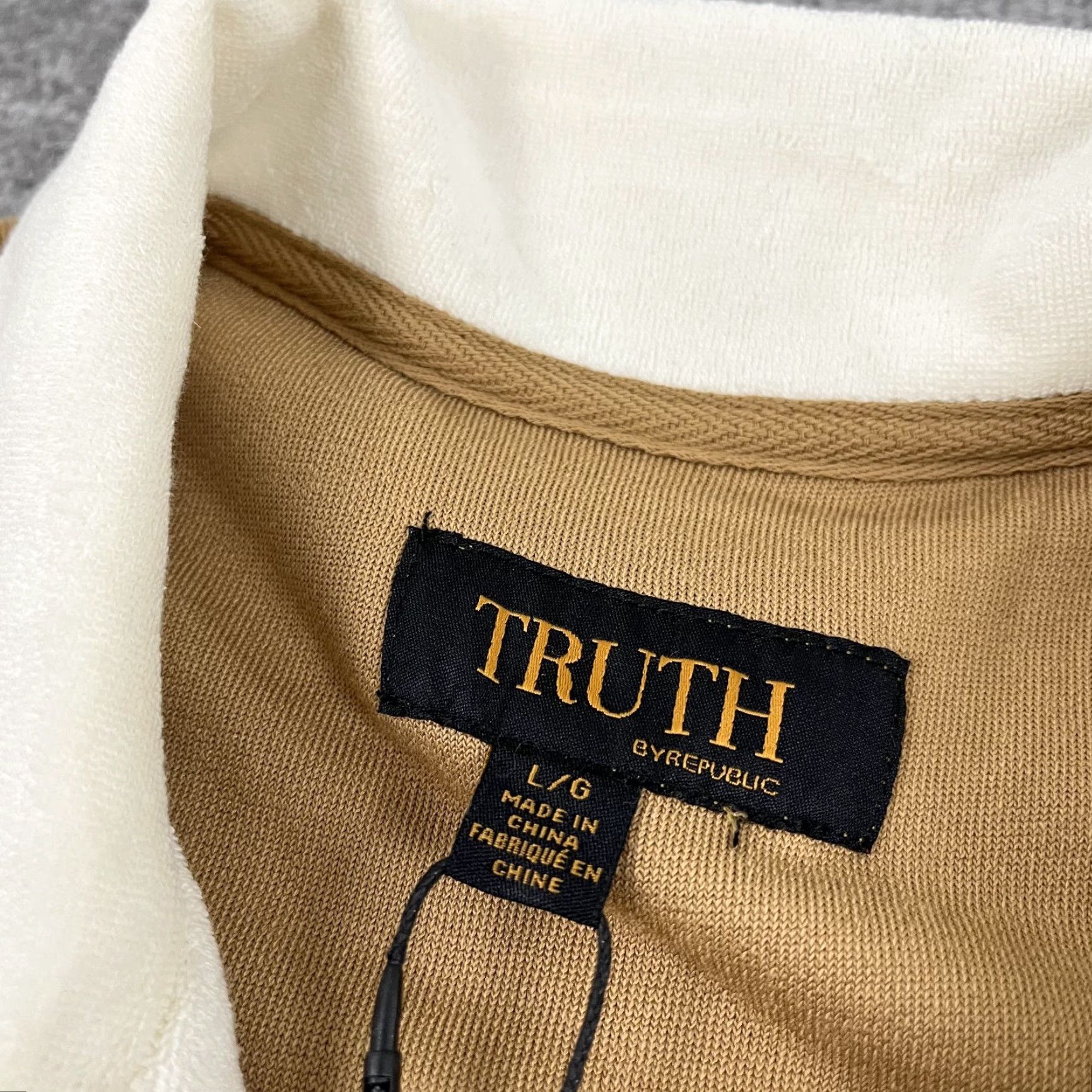 New Republic Republic Truth Shirt Mens Large Colorblock Button Up Towel Terry Cabana NEW Size US L / EU 52-54 / 3 - 3 Thumbnail