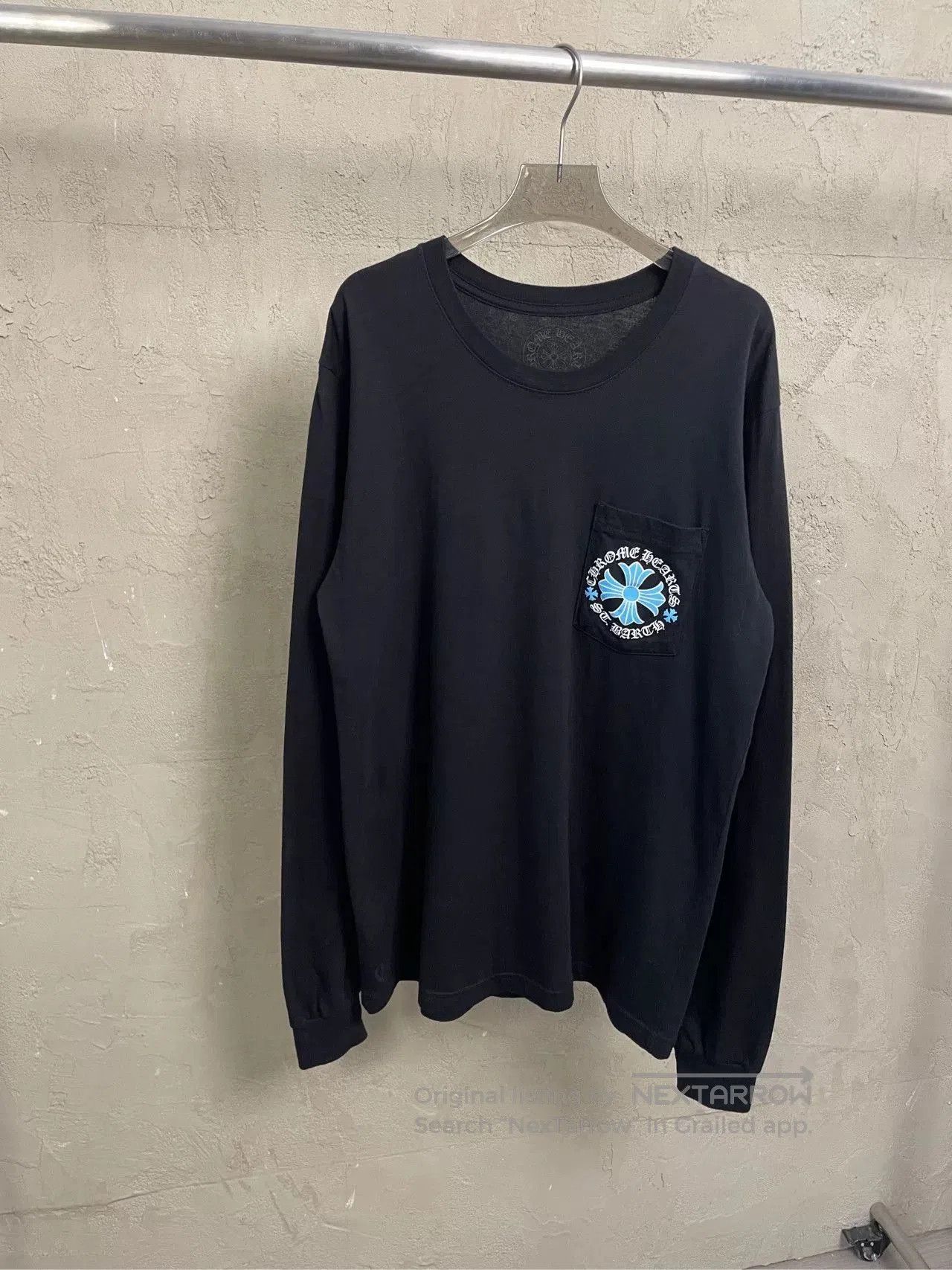 Chrome Hearts chrome hearts blue cross long sleeve t-shirt. Size US L / EU 52-54 / 3 - 1 Thumbnail