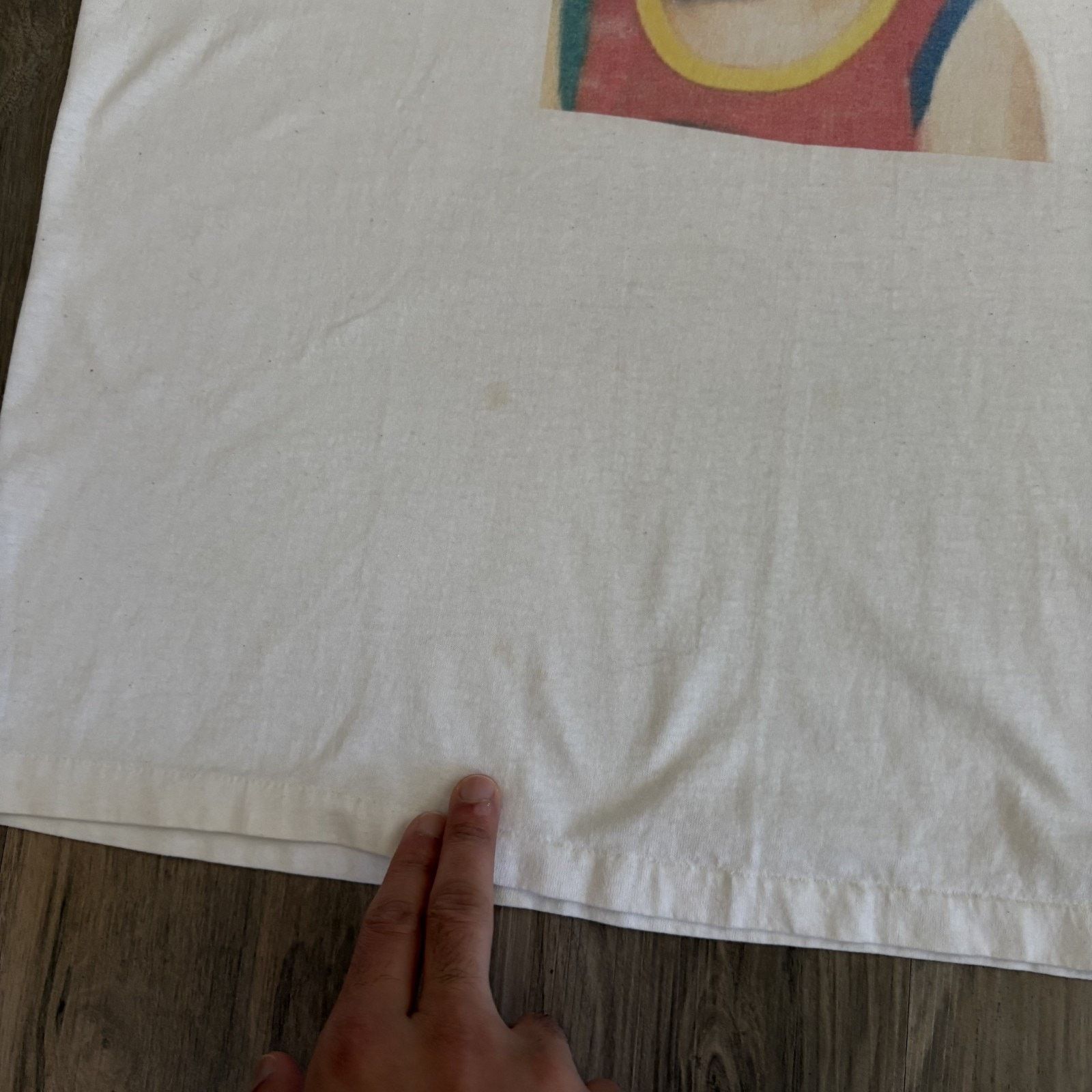 Vintage Vintage Random Baby Photo Portrait Art T-Shirt Men's Size L Size US L / EU 52-54 / 3 - 7 Thumbnail