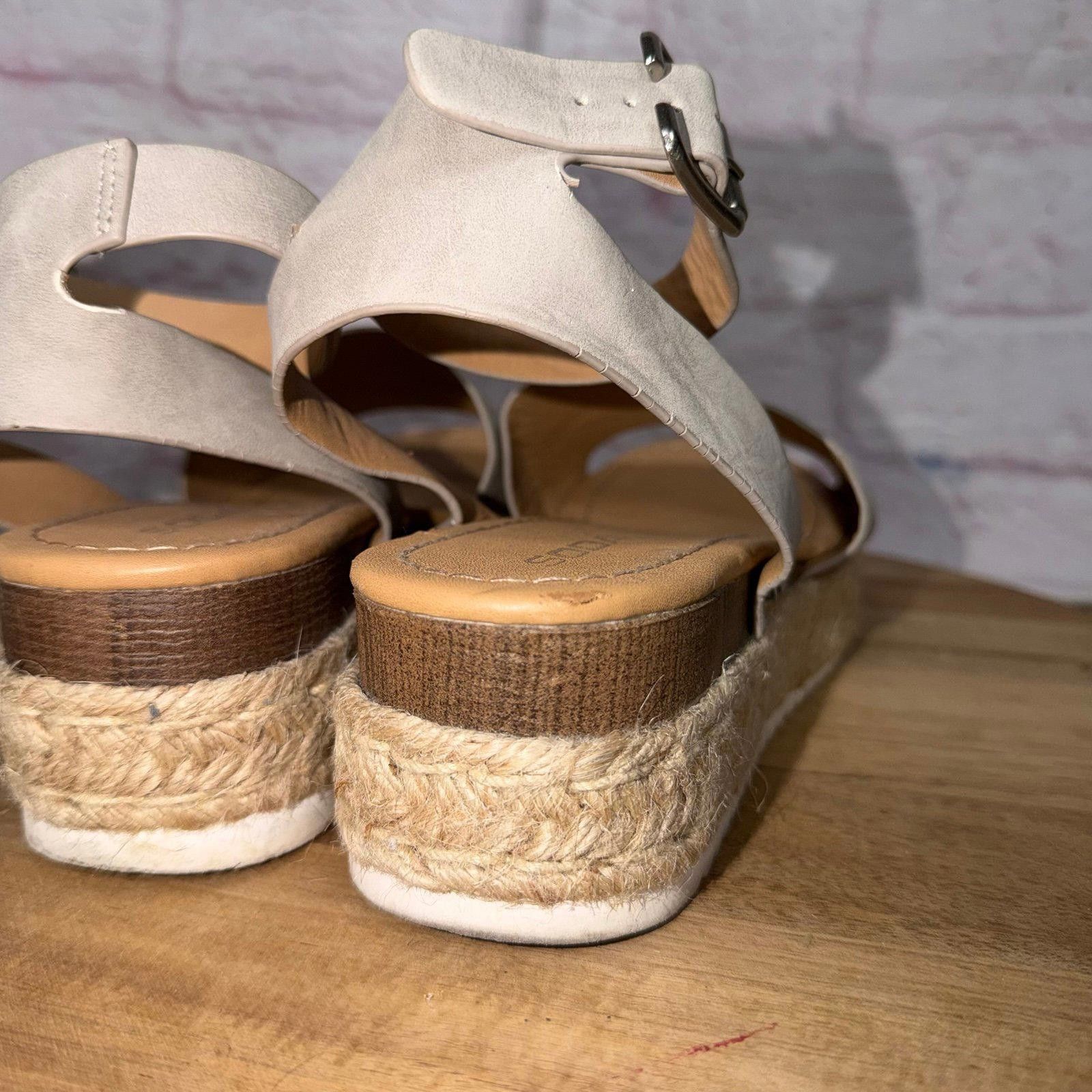 Scotch & Soda Soda Women's Espadrille Platform Sandals Size 7 Size US 7 / IT 37 - 4 Thumbnail