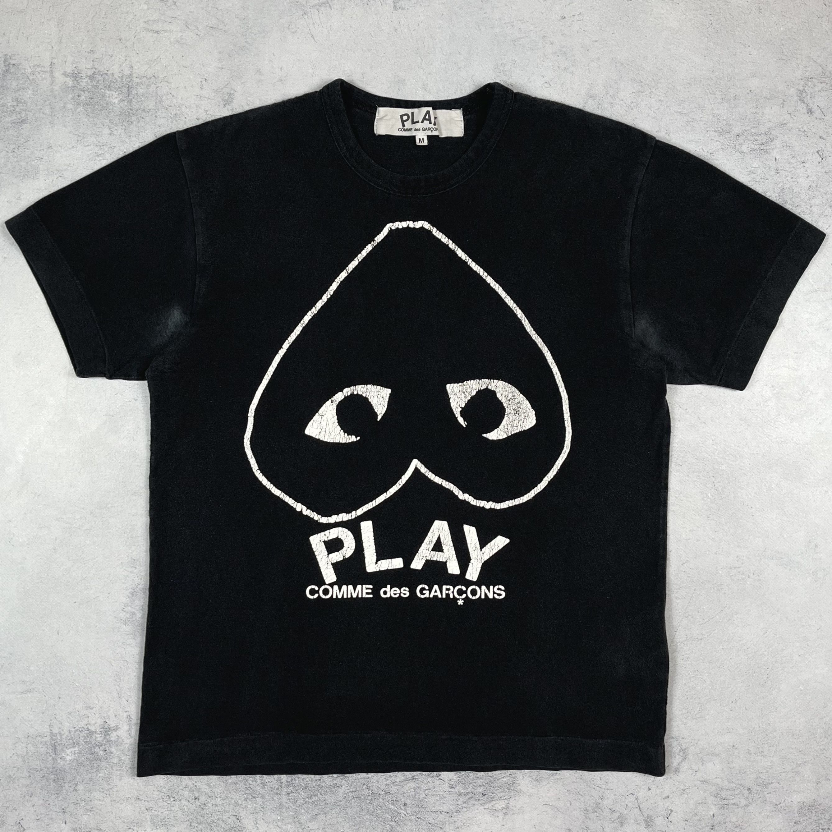 Comme des Garcons PLAY Comme Des Garcons Heart Big Logo T Shirt Size US S / EU 44-46 / 1 - 2 Thumbnail