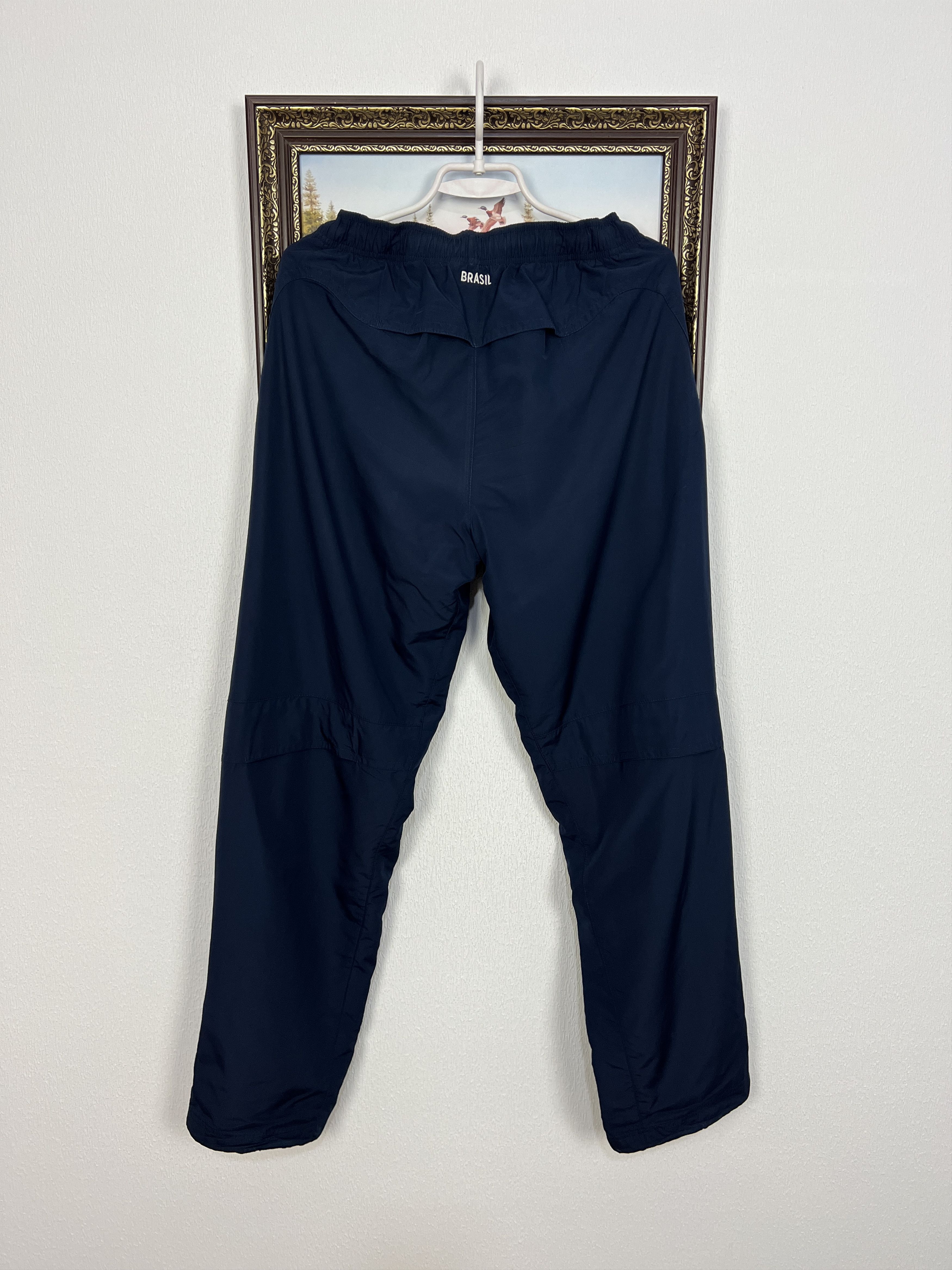 Nike Vintage Brazil Football Pants Soccer Athletic Sweatpants Size US 32 / EU 48 - 7 Thumbnail