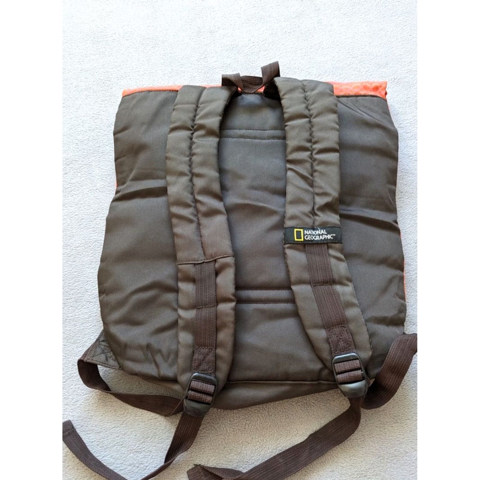 Vintage National Geographic Backpack Orange 14L Mens Bag Polyester Backpack Orange 14L Men Localized Search N/A Size ONE SIZE - 5 Thumbnail
