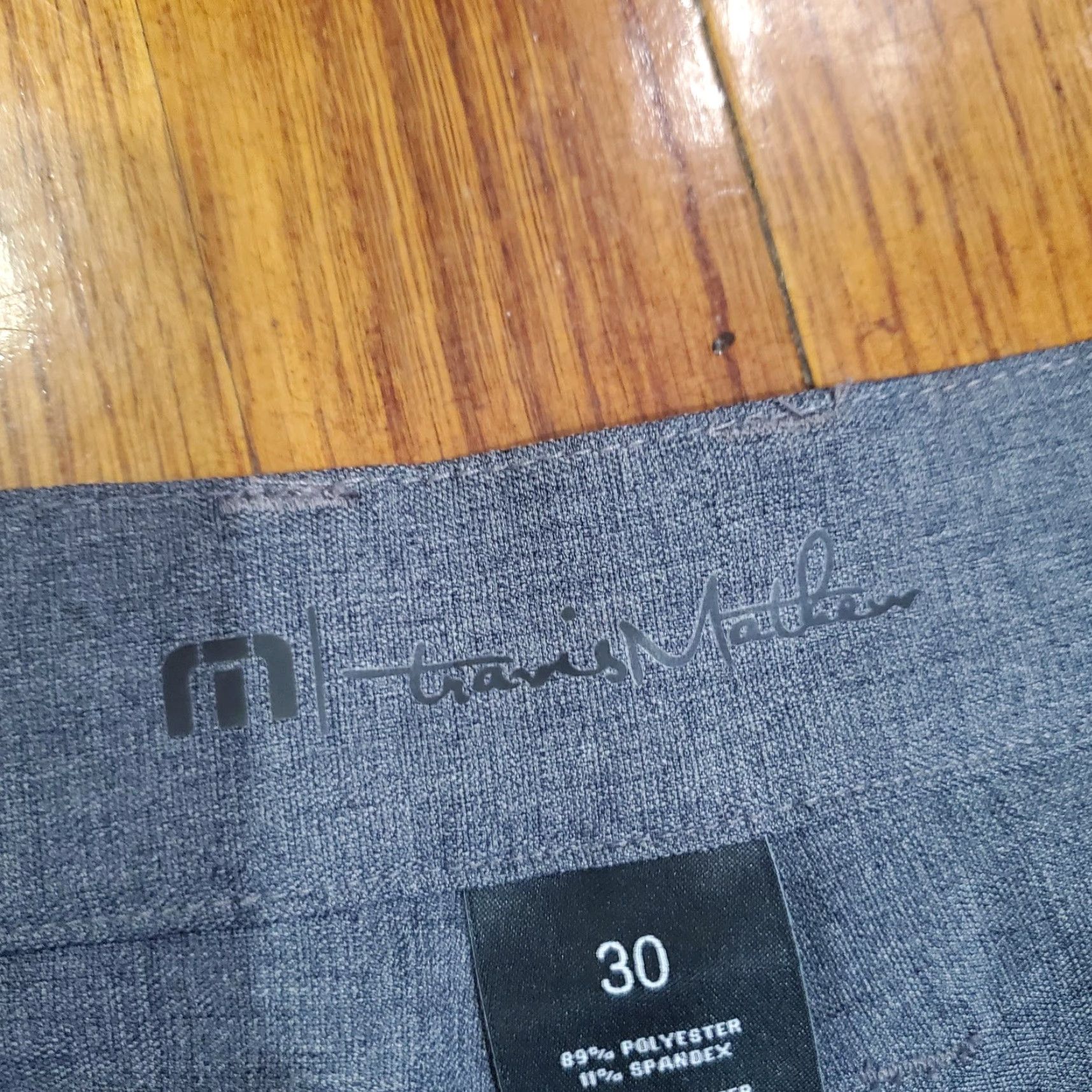TravisMathew TravisMathew Pants Mens 30 Gray Performance Stretch 5-Pocket Golf Casual Khakis Shirt? Size US 30 / EU 46 - 7 Thumbnail