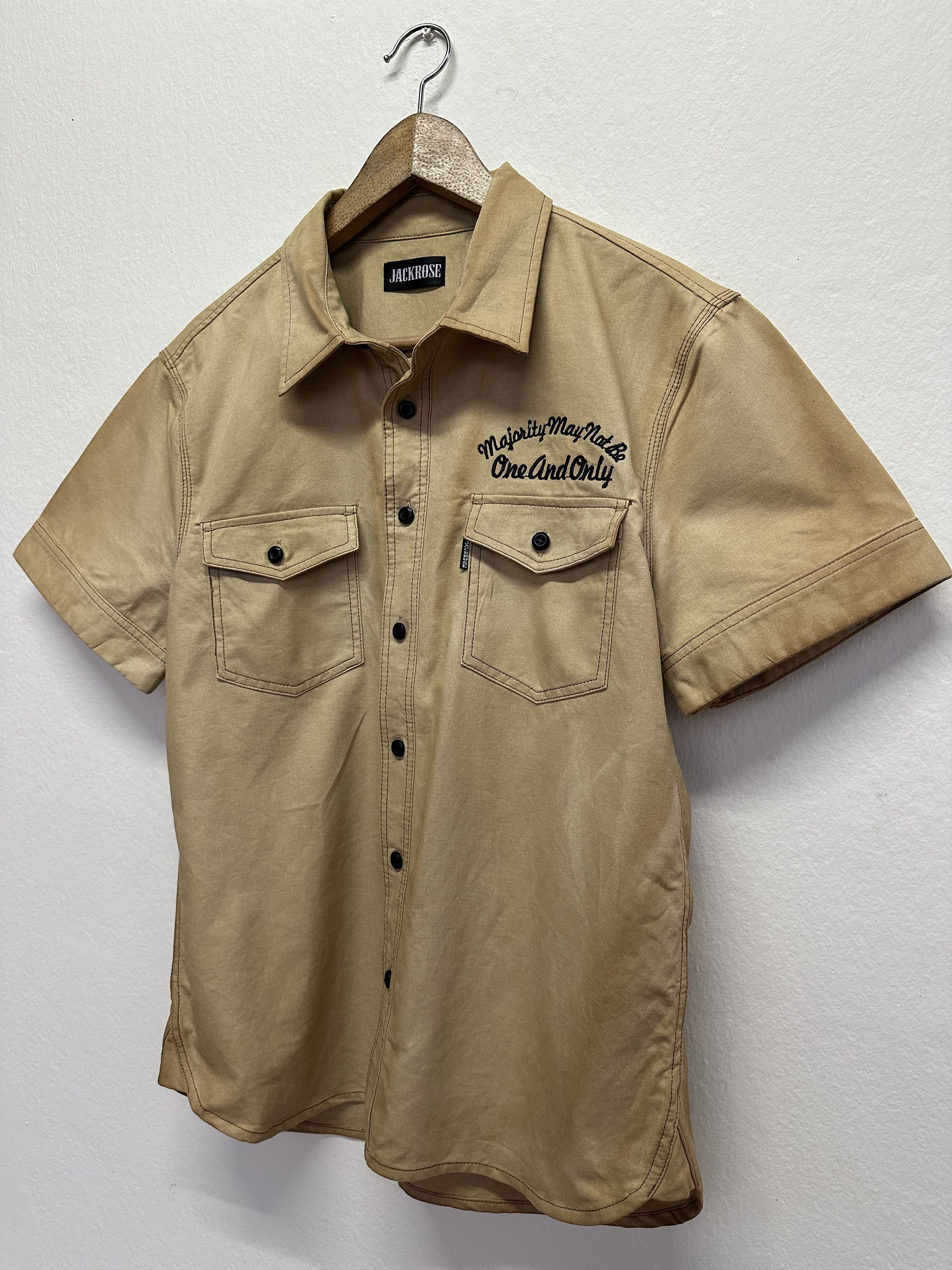 JACKROSE Japanese Brand JackRose Gusset Workers Shirt Size US M / EU 48-50 / 2 - 4 Thumbnail