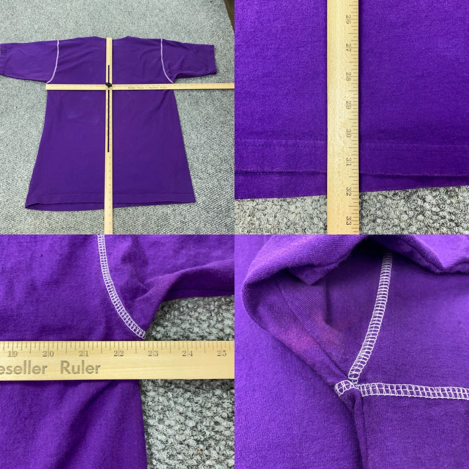Wilson VINTAGE Wilson Henley Shirt Mens XL Purple Short Sleeve Baseball Jersey 90s Retro Size US XL / EU 56 / 4 - 8 Thumbnail