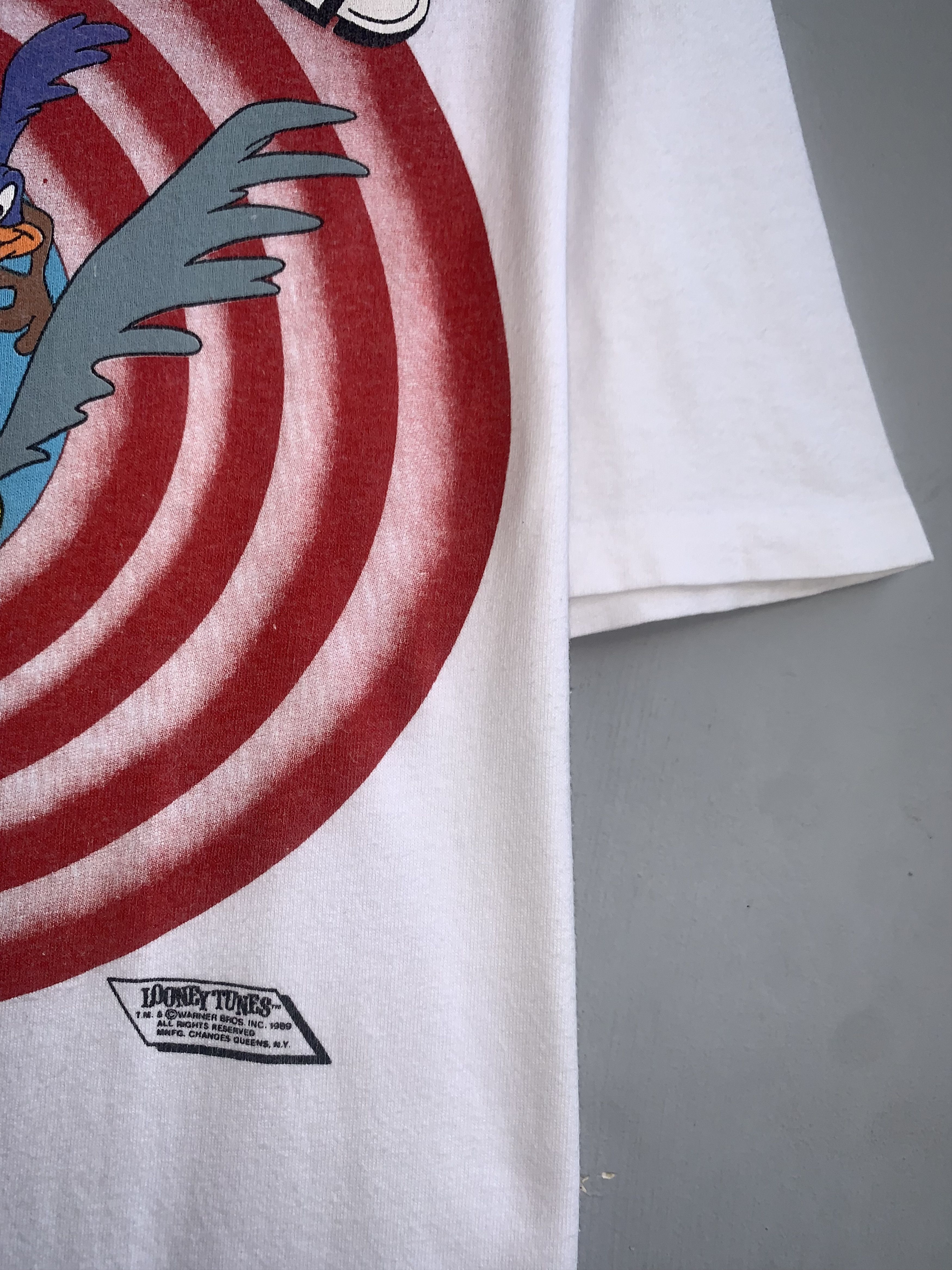 Changes Taz Looney Tunes 1989's Changes Vintage T-Shirt Size US XL / EU 56 / 4 - 3 Thumbnail