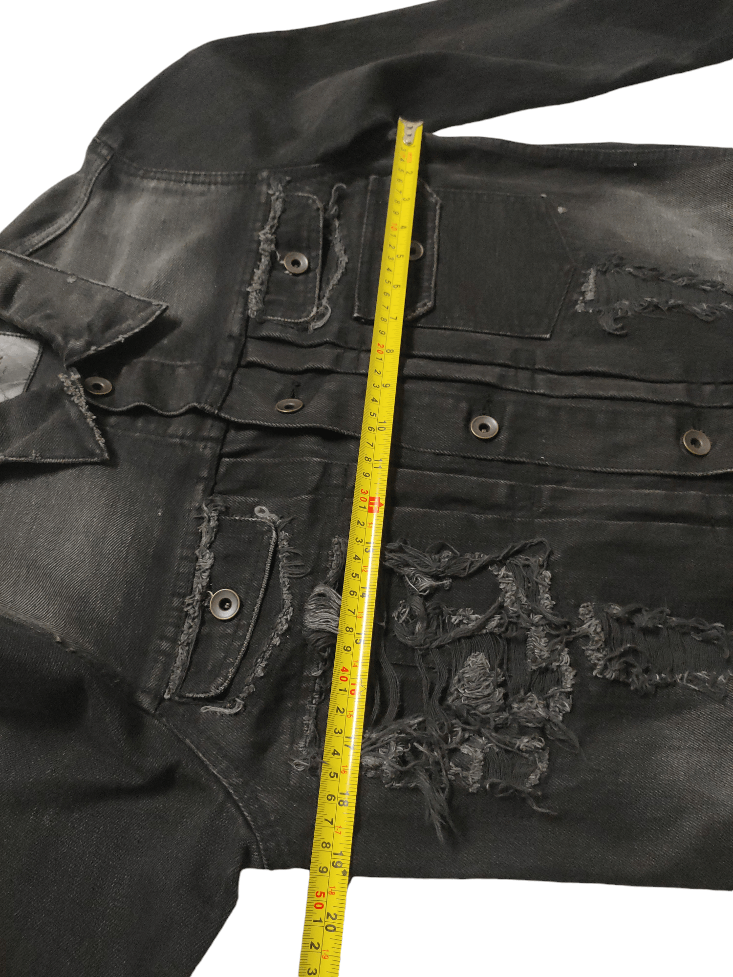 Japanese Brand Denime Jacket Men Distressed by Amok Size US M / EU 48-50 / 2 - 4 Thumbnail