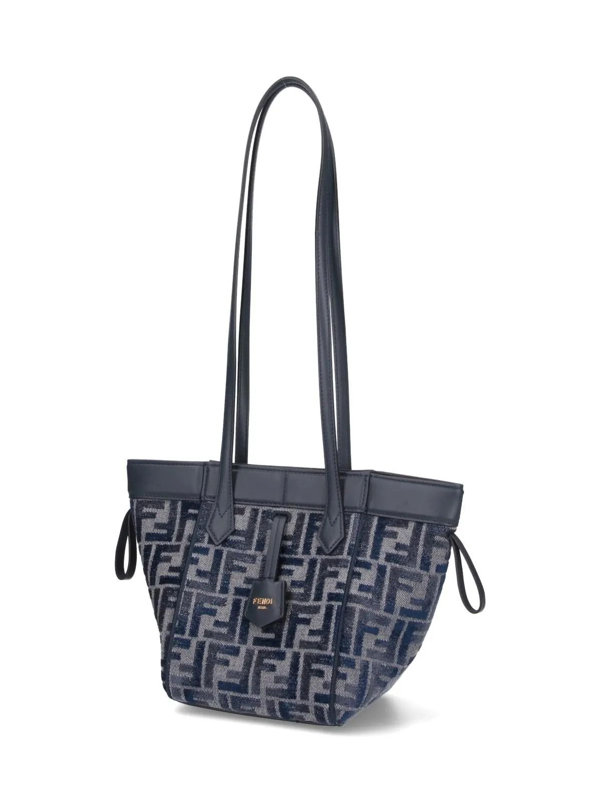 Fendi o1s1wg111225 Size: OS/Fendi Origami Mini in Dark Blue Size ONE SIZE - 3 Thumbnail