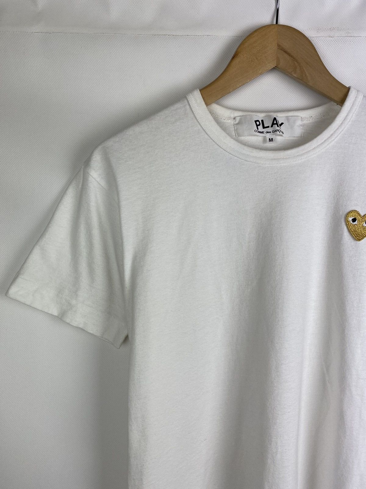 Comme des Garcons × Comme des Garcons PLAY CDG Play Comme Des Garçons men’s short sleeve t shirt Size US M / EU 48-50 / 2 - 5 Thumbnail