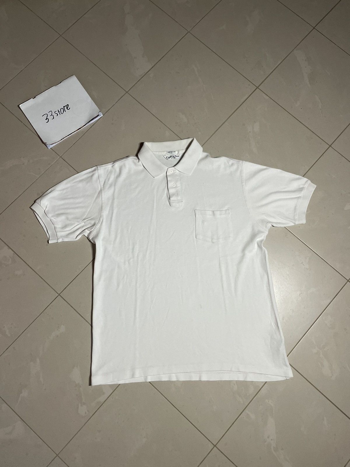 Christian Dior Monsieur Vintage Christian Dior Polo T-Shirt Size US L / EU 52-54 / 3 - 1 Thumbnail