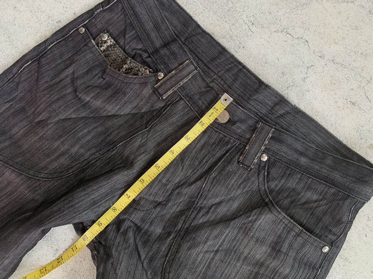 If Six Was Nine × Japanese Brand × Tornado Mart Takaiq japanese snake skin pocket pants Size US 32 / EU 48 - 10 Thumbnail