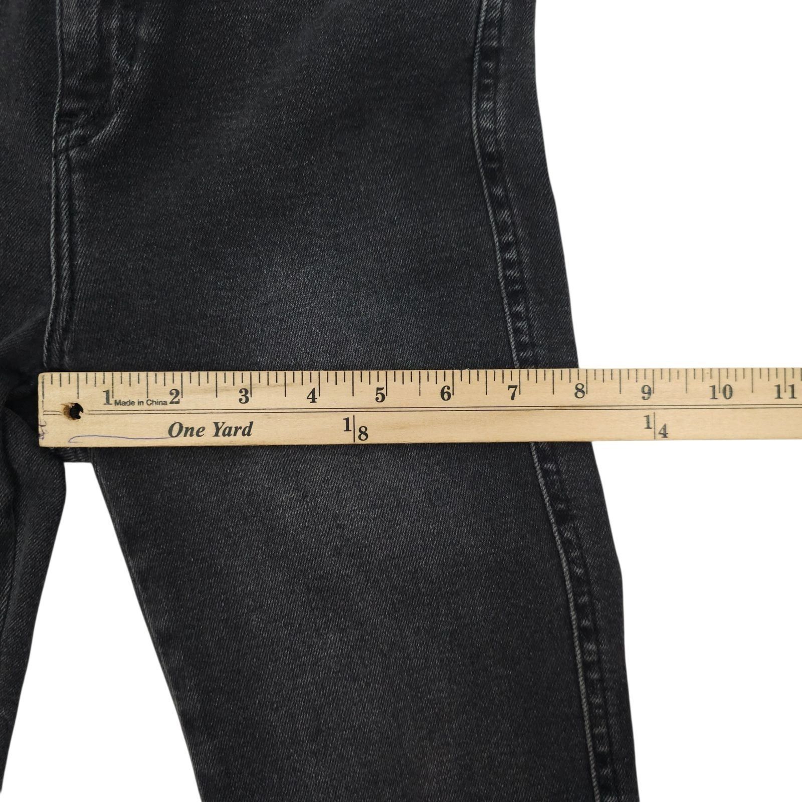 Free People We The Free People Jeans 26 High Rise Skinny Raw Hem Washed Size 24" / US 00 / IT 34 - 6 Thumbnail