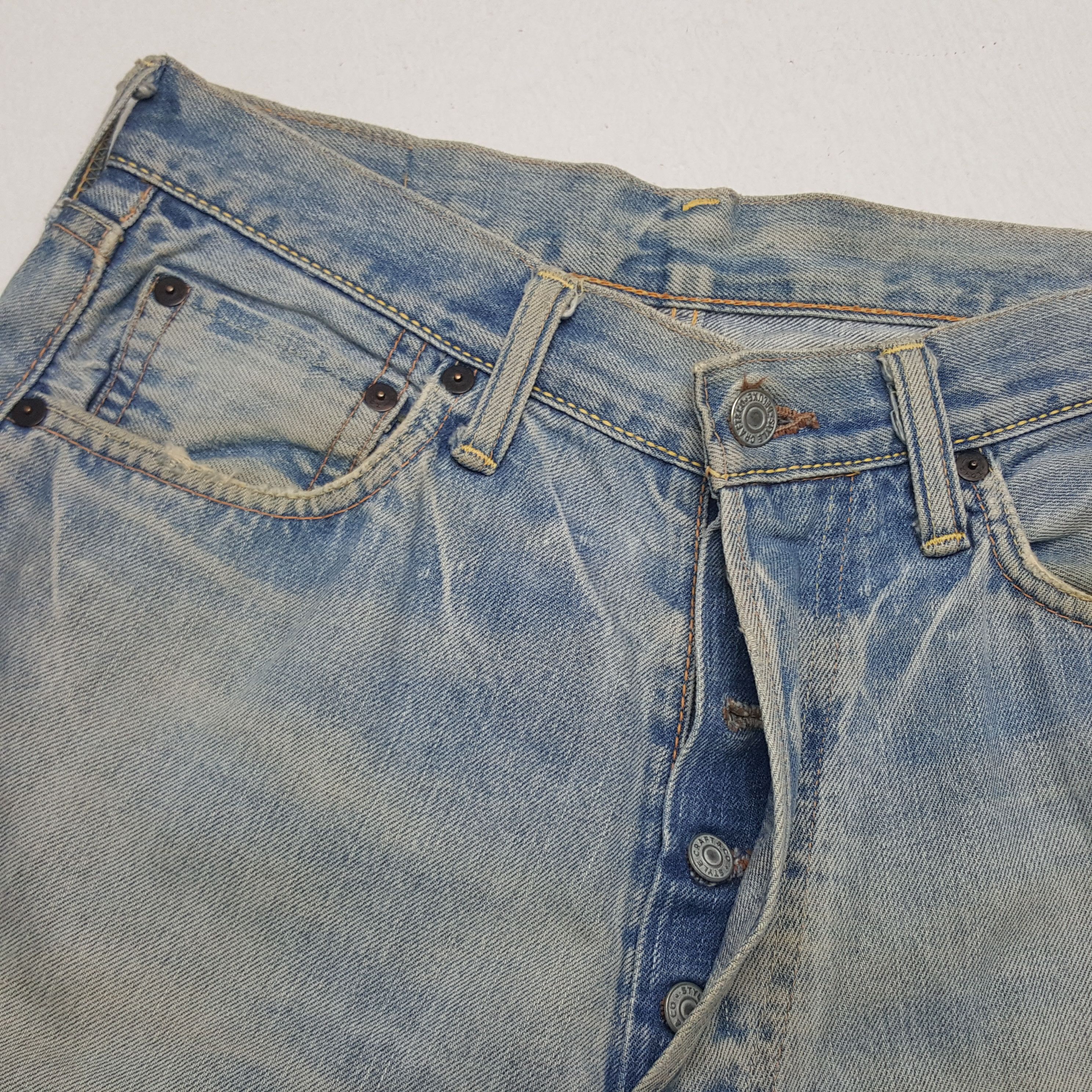 Evisu × Japanese Brand × Vintage Vintage Evisu Japanese Brand Daicock Custom Art Denim Jeans Size US 28 / EU 44 - 6 Thumbnail