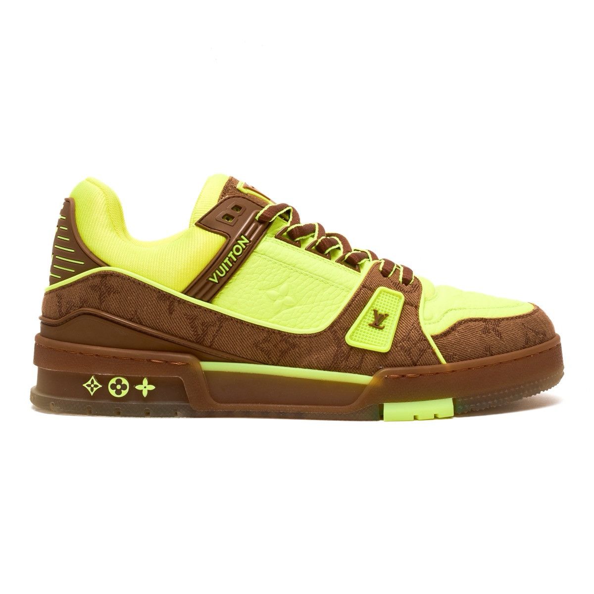 Louis Vuitton LV Trainer Low Yellow Brown Size US 7 / EU 40 - 1 Thumbnail