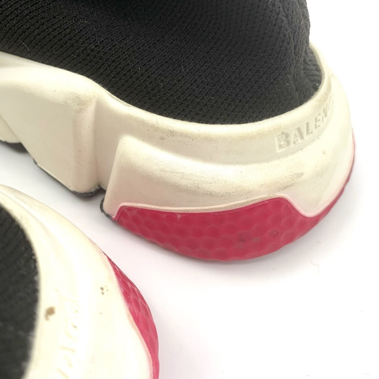 Balenciaga Balenciaga Letter Print Black Sock Sneakers Size US 4 / IT 34 - 8 Thumbnail