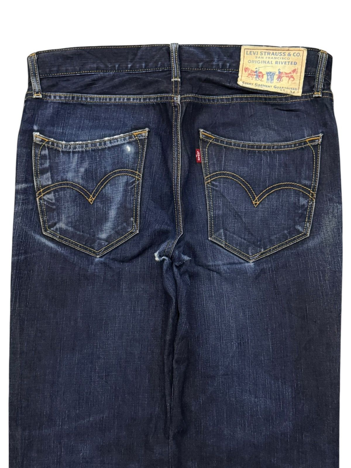 Levi's Vintage Levi’s 502 Japan Denim Jeans | Regular Straight |W35 Size US 35 - 5 Thumbnail