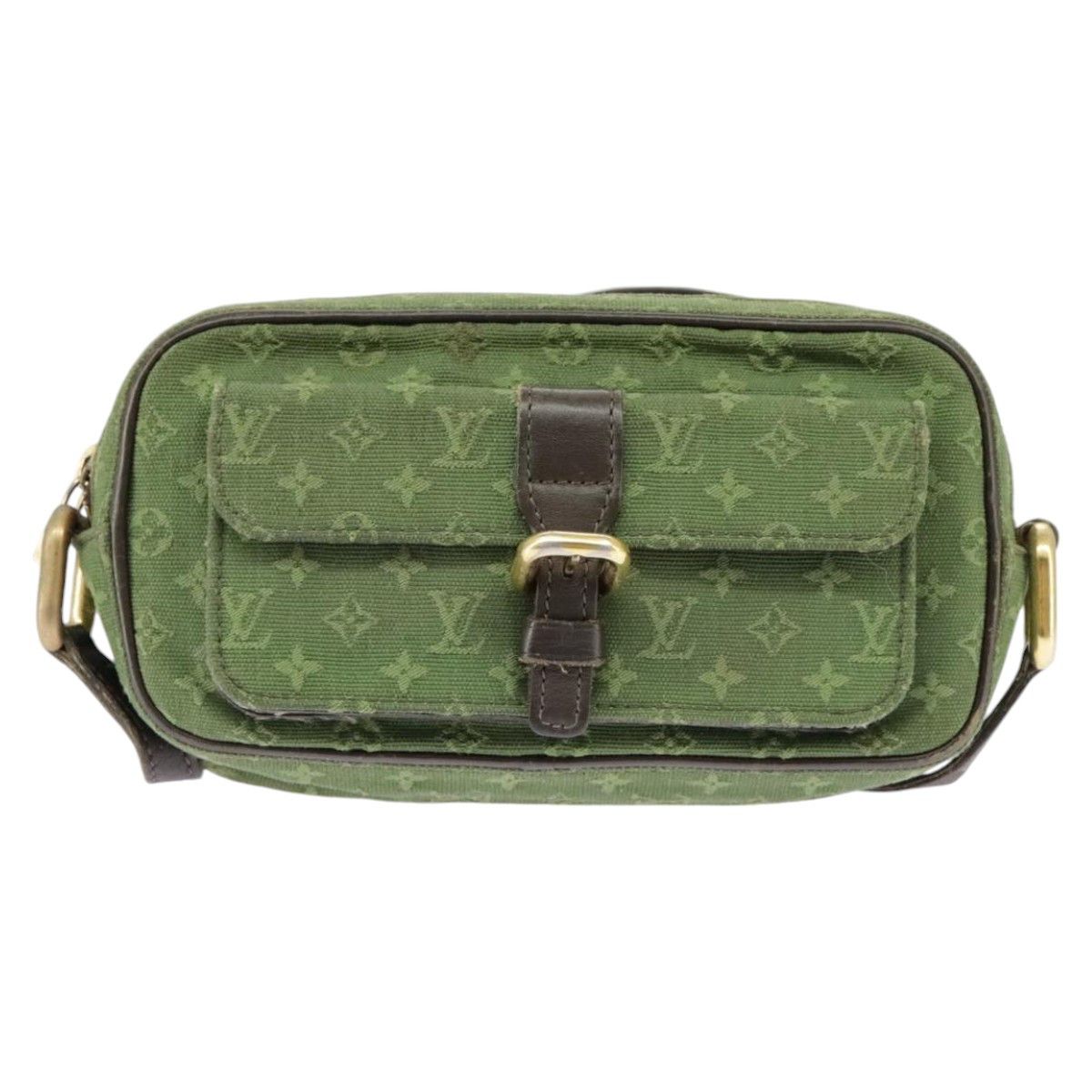 Louis Vuitton Juliette Khaki Canvas Shoulder Bag (Pre-Owned) Size ONE SIZE - 1 Thumbnail