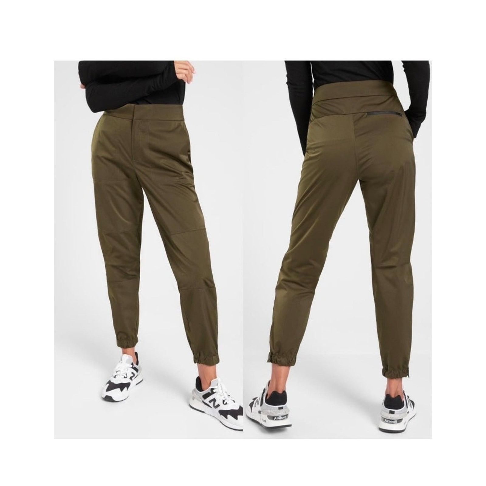 Athleta Athleta Radiant Joggers ‘Tortuga Green’ NWT! Size 27" / US 4 / IT 40 - 12 Thumbnail