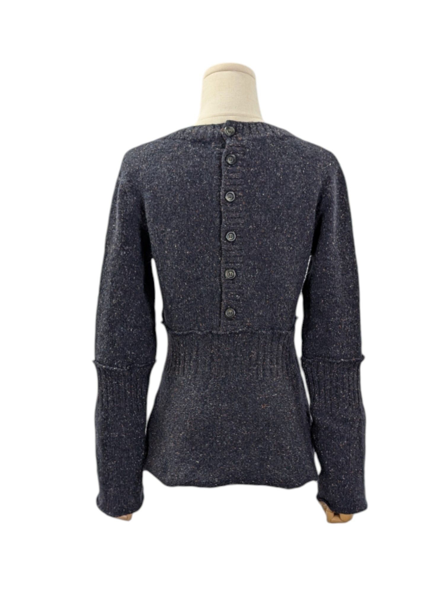 Dolce & Gabbana Grey Knitted Top Size M / US 6-8 / IT 42-44 - 2 Thumbnail