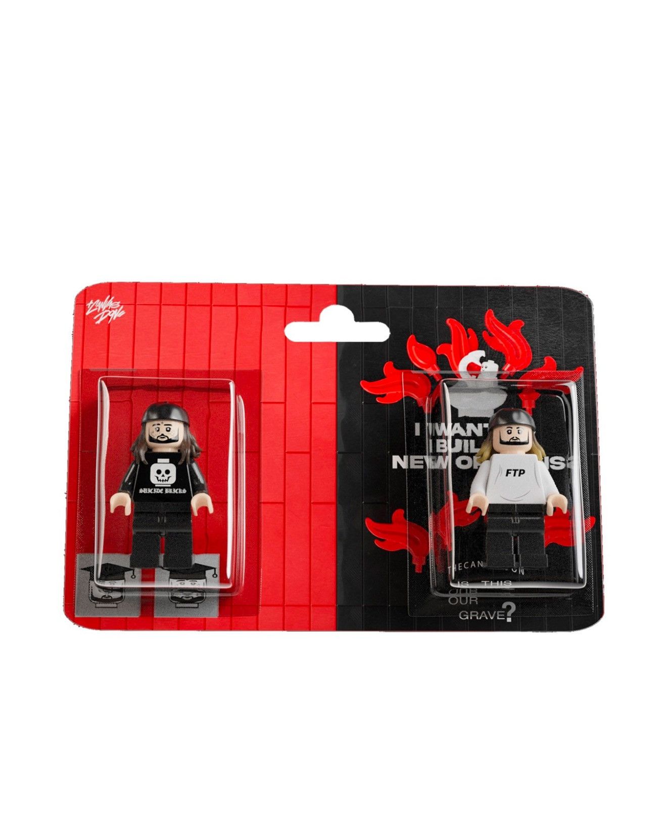 LEGO [LIMITED] $UICIDE BRICK DOUBLE PACK THE CANVAS DON Size ONE SIZE - 1 Preview