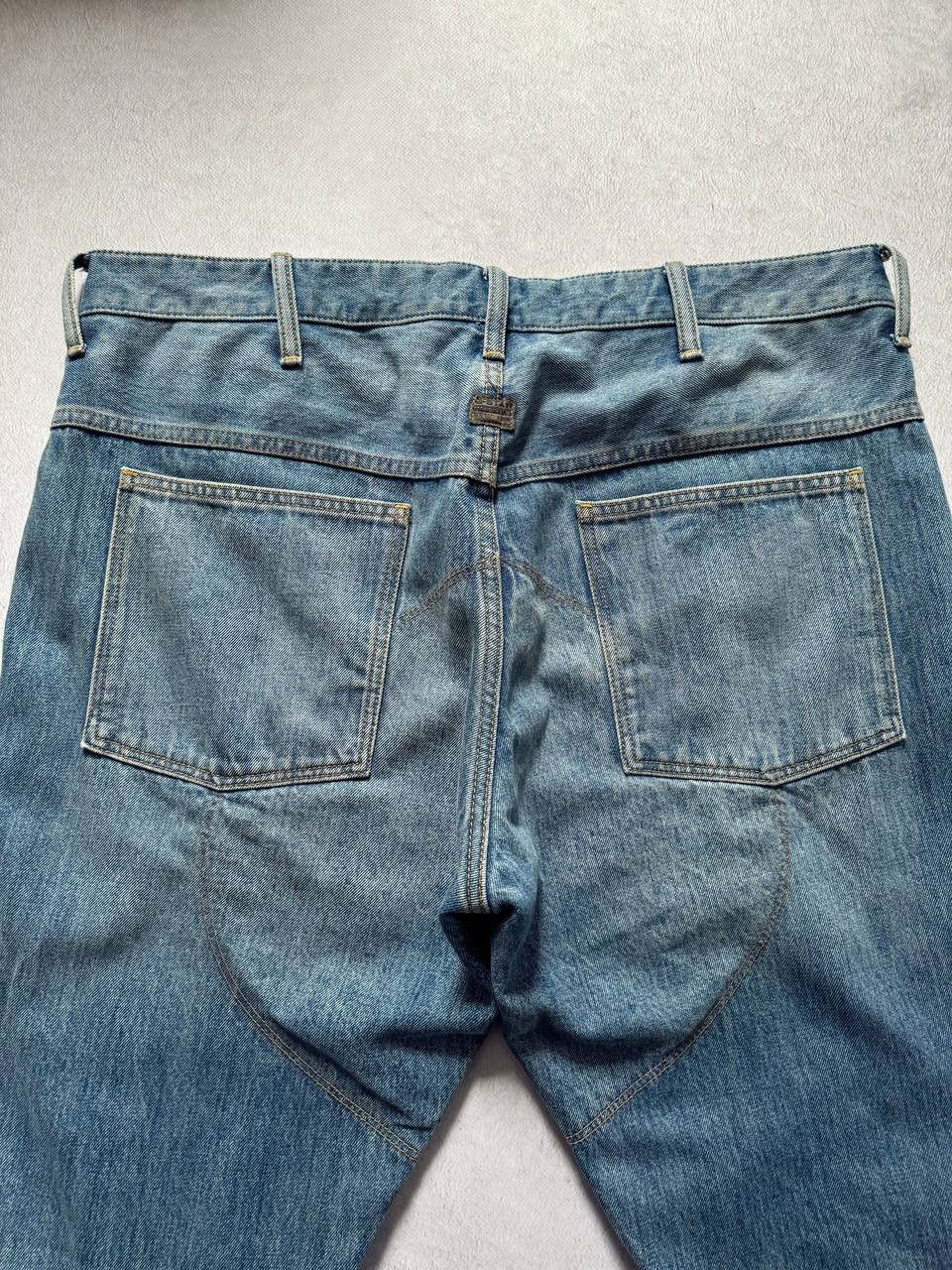 G-Star G-Star RAW 5620 3D Double Knee Regular Blue Denim Jeans Size US 38 / EU 54 - 3 Thumbnail