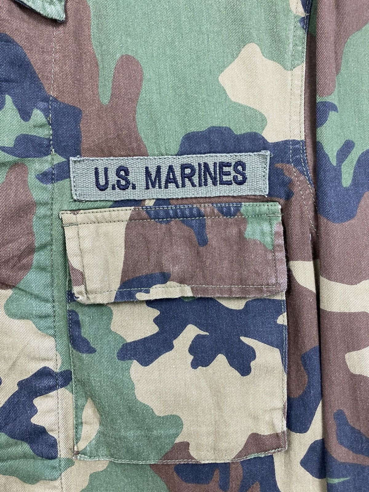Vintage Vtg Browny Standard U.S Marines Camouflage M65 Field Jacket Size US M / EU 48-50 / 2 - 9 Thumbnail