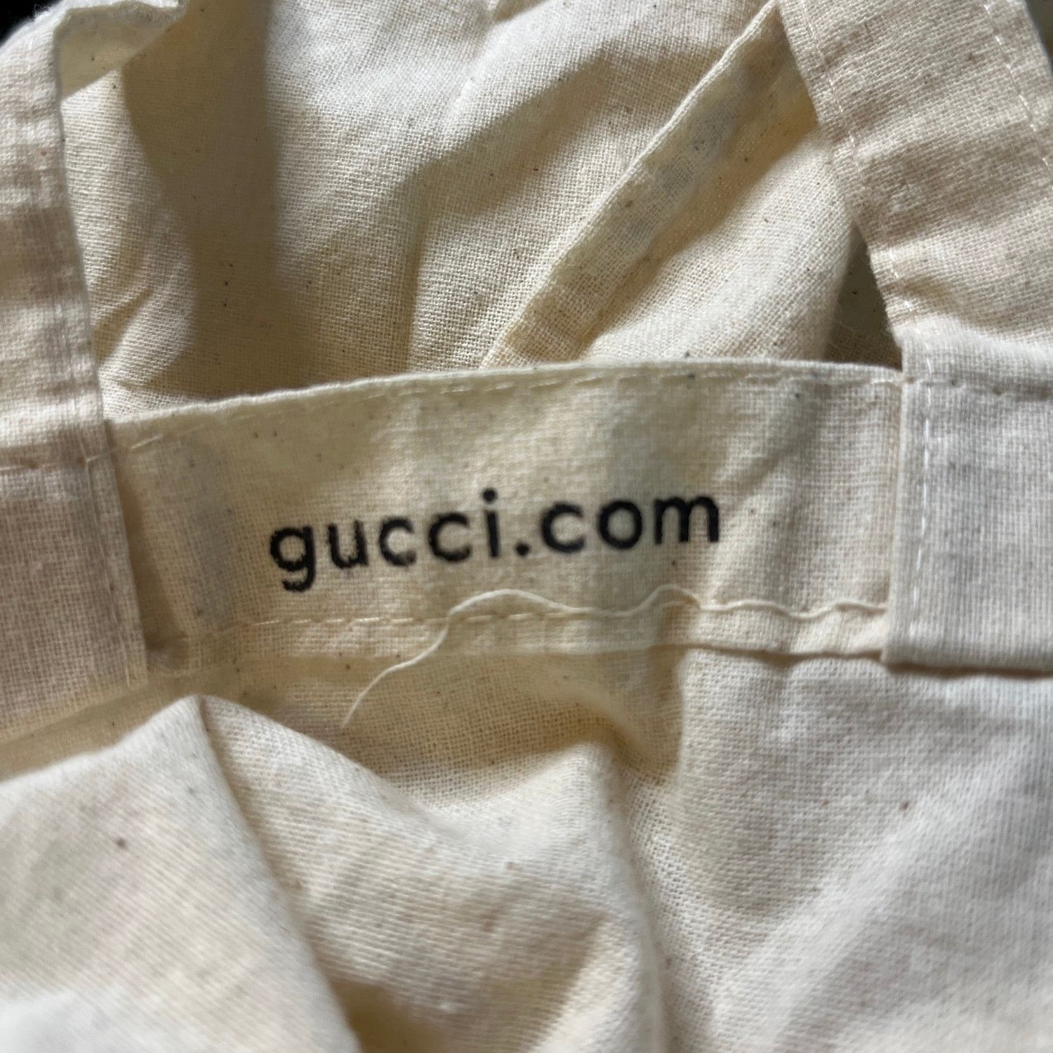 Gucci Gucci Cream lightweight Cloth tote bag with handles Size ONE SIZE - 2 Thumbnail