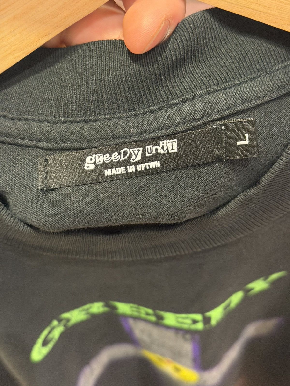 Greedy Unit Greedy Unit Stone Believer Tee - Black Size US L / EU 52-54 / 3 - 3 Thumbnail