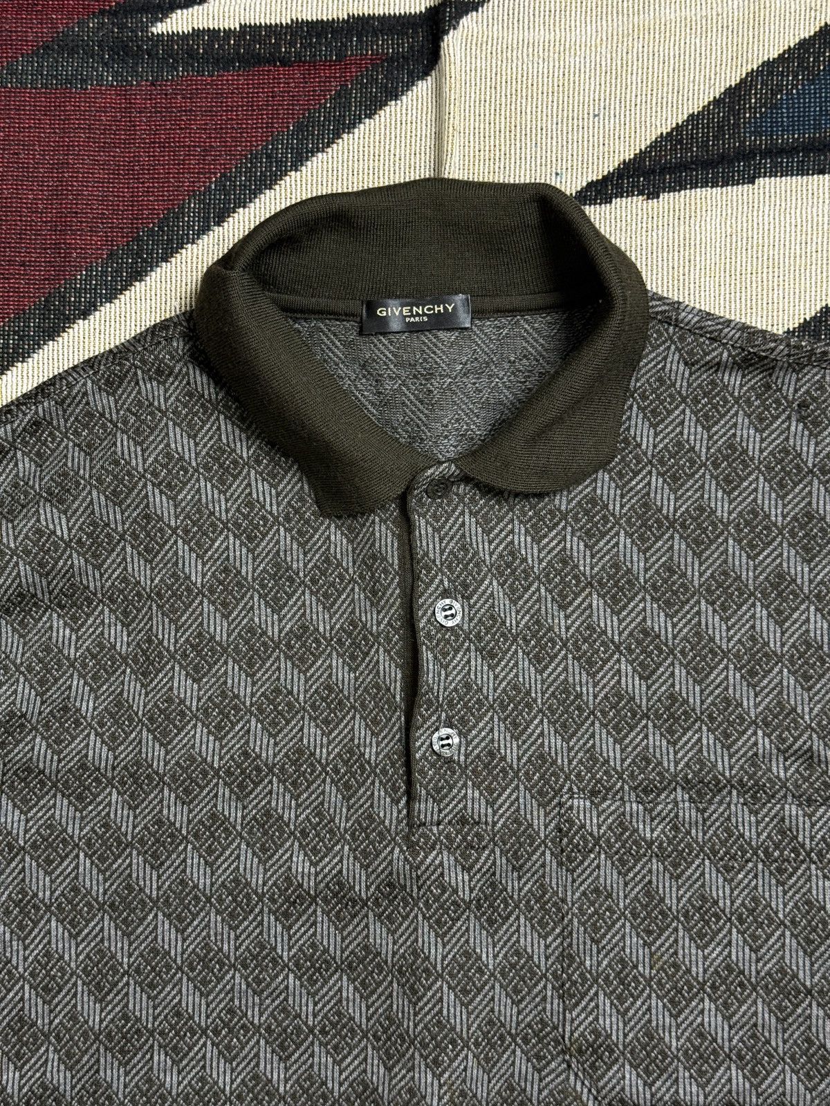 Givenchy Givenchy Vintage Polo Shirt Size US M / EU 48-50 / 2 - 2 Thumbnail