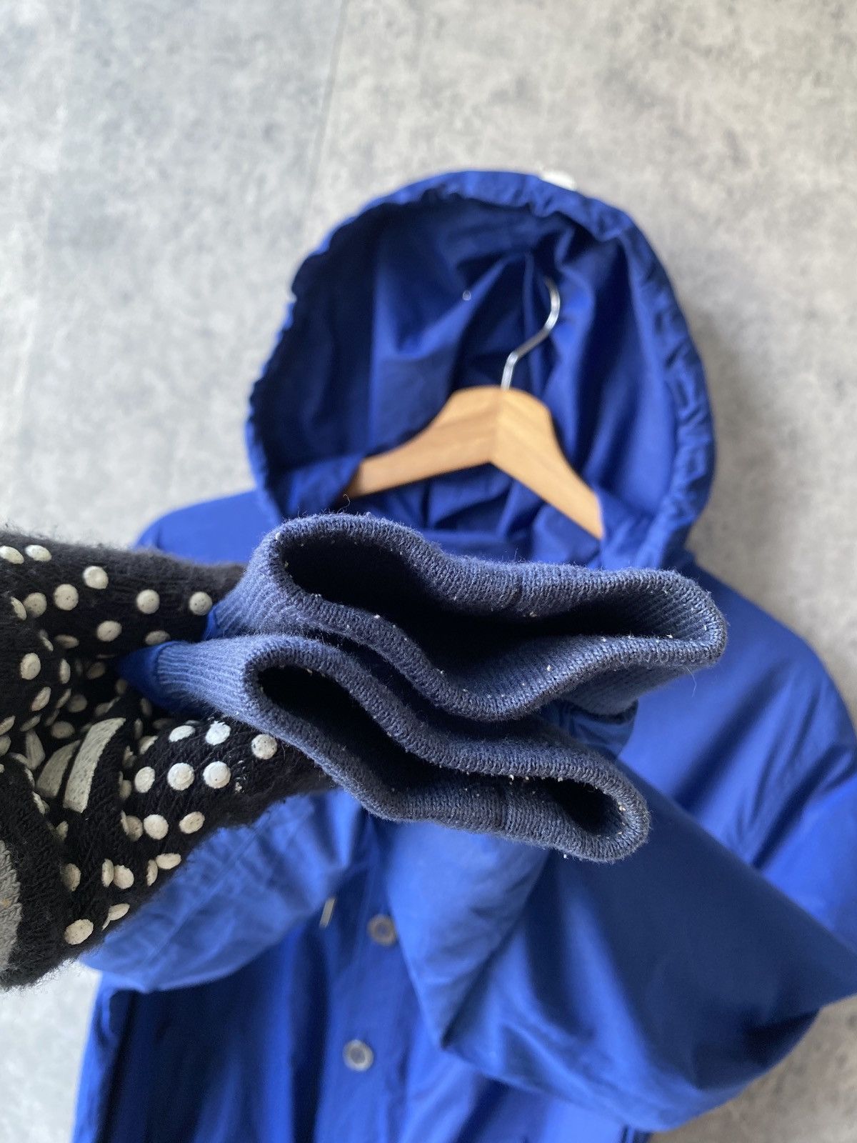 A.P.C. A.P.C Japan Button Hoodie Blue Jacket Size US M / EU 48-50 / 2 - 7 Thumbnail