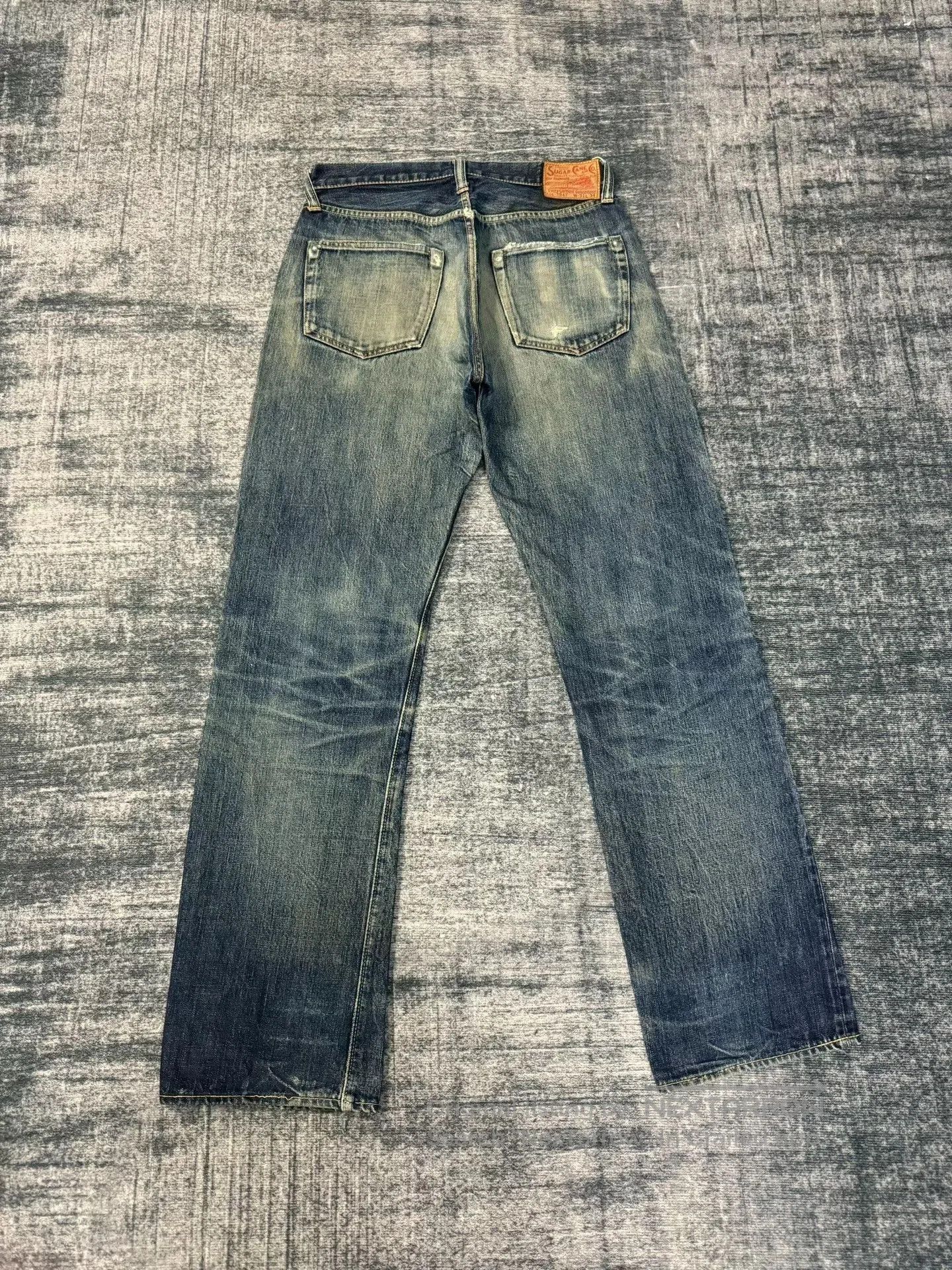 Sugar Cane Vintage Sugar Cane Japan Washed Blue Jeans. Size US 28 / EU 44 - 5 Thumbnail
