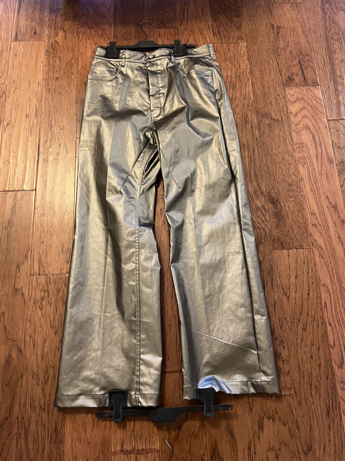 Rick Owens Silver Geth Jeans Size US 33 - 5 Thumbnail